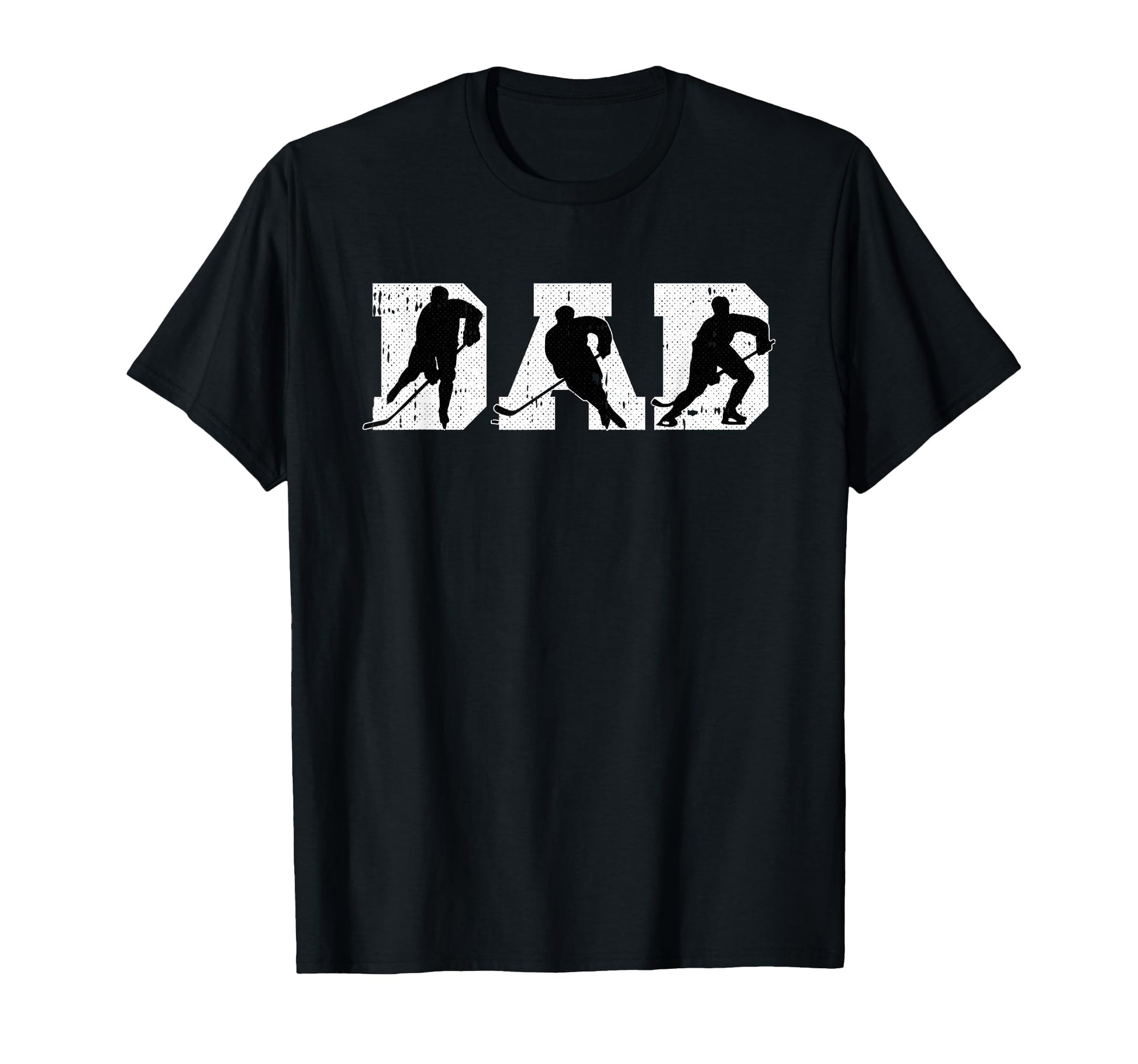 Dad Hockey Fathers Day Sport Player Papa T-Shirt - Trendy Graphic Unisex - T-Shirt, Sweatshirt, Hoodie
