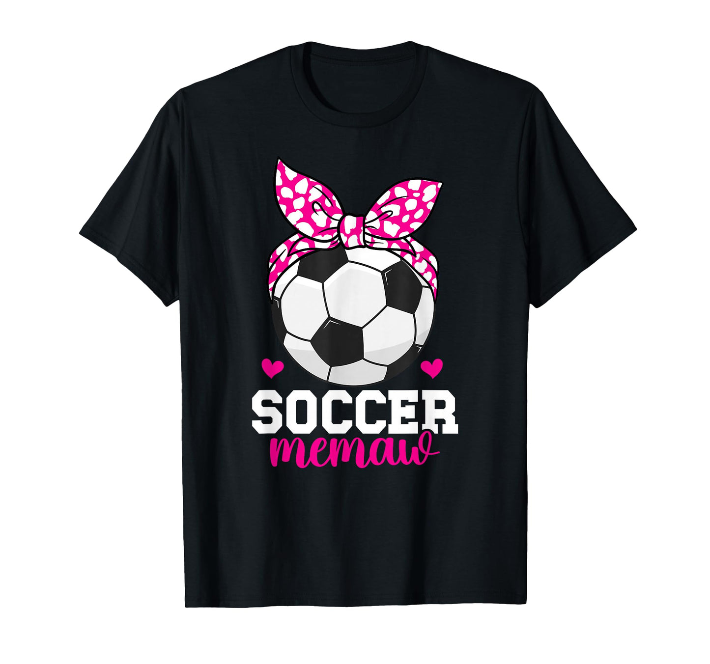 Soccer Memaw Grandma Memaw Soccer T-Shirt - Aesthetic Graphic Men Women - T-Shirt, Sweatshirt, Hoodie