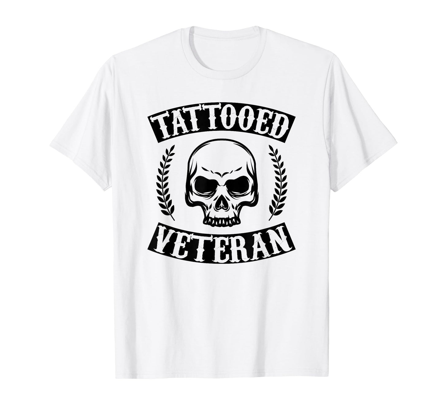 Tattooed Veteran Skull Artist Veterans T-Shirt - Trendy Graphic Men Women - T-Shirt, Sweatshirt, Hoodie