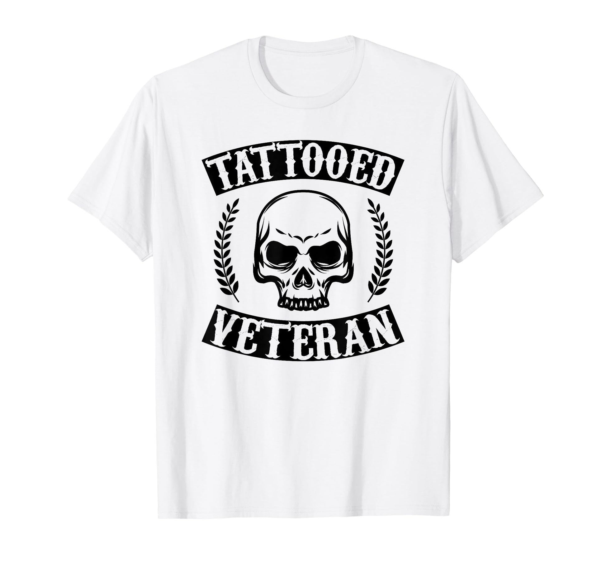 Tattooed Veteran Skull Artist Veterans T-Shirt - Trendy Graphic Men Women - T-Shirt, Sweatshirt, Hoodie