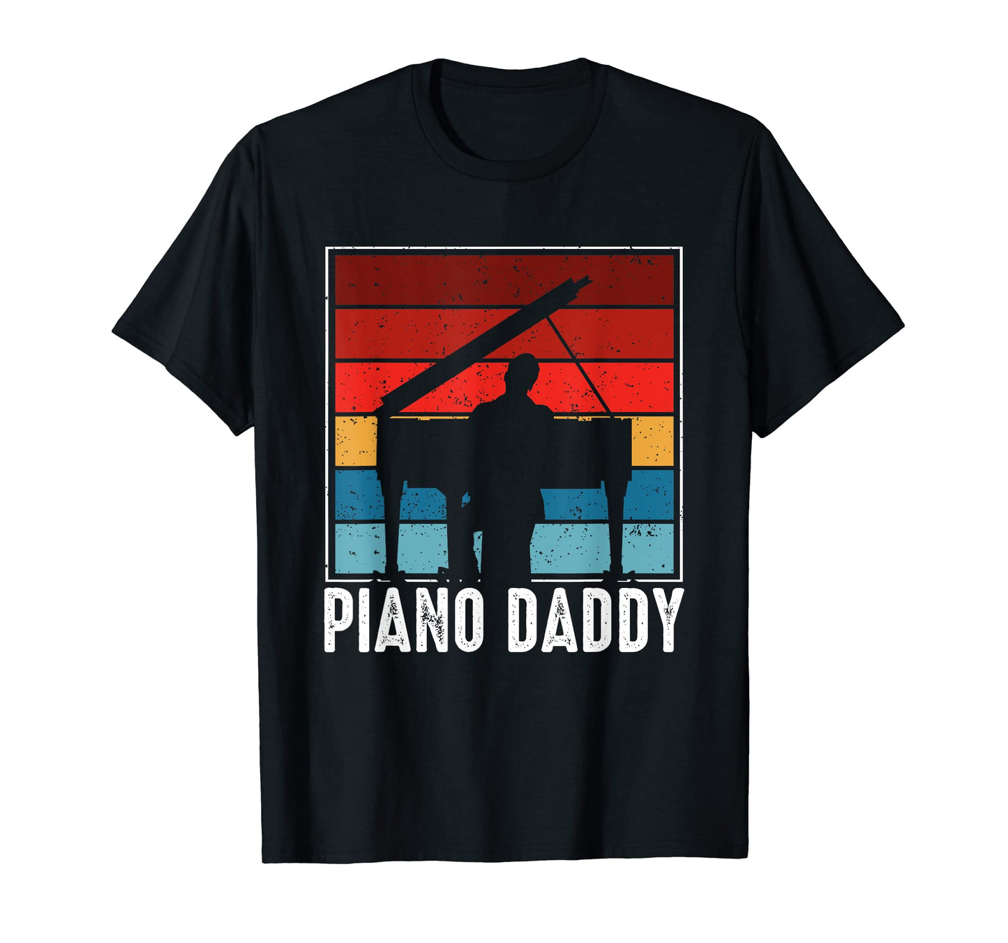 Piano Dad Piano Pianist Keyboard T-Shirt - Graphic Print Men Women - T-Shirt, Sweatshirt, Hoodie