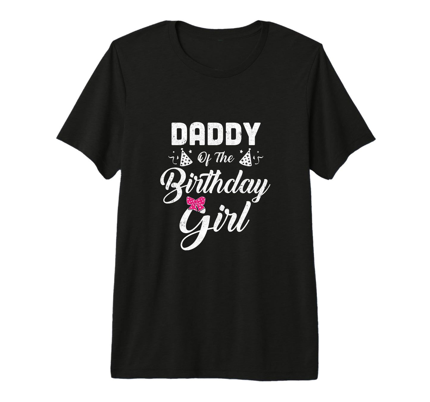 Daddy Birthday Daughter Matching T-Shirt - Minimalist Print Men Women - T-Shirt, Sweatshirt, Hoodie