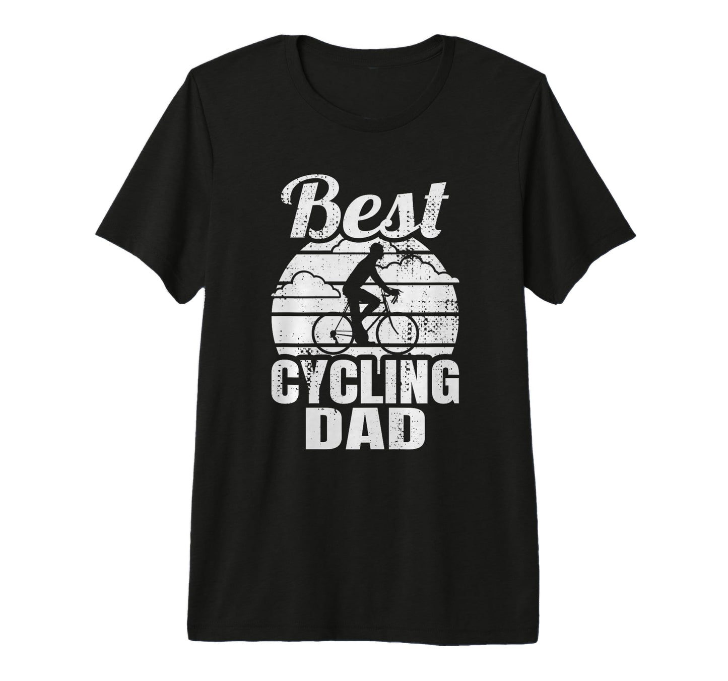 Mens Best Cycling Dad Cyclist Papa T-Shirt - Aesthetic Graphic Men Women - T-Shirt, Sweatshirt, Hoodie
