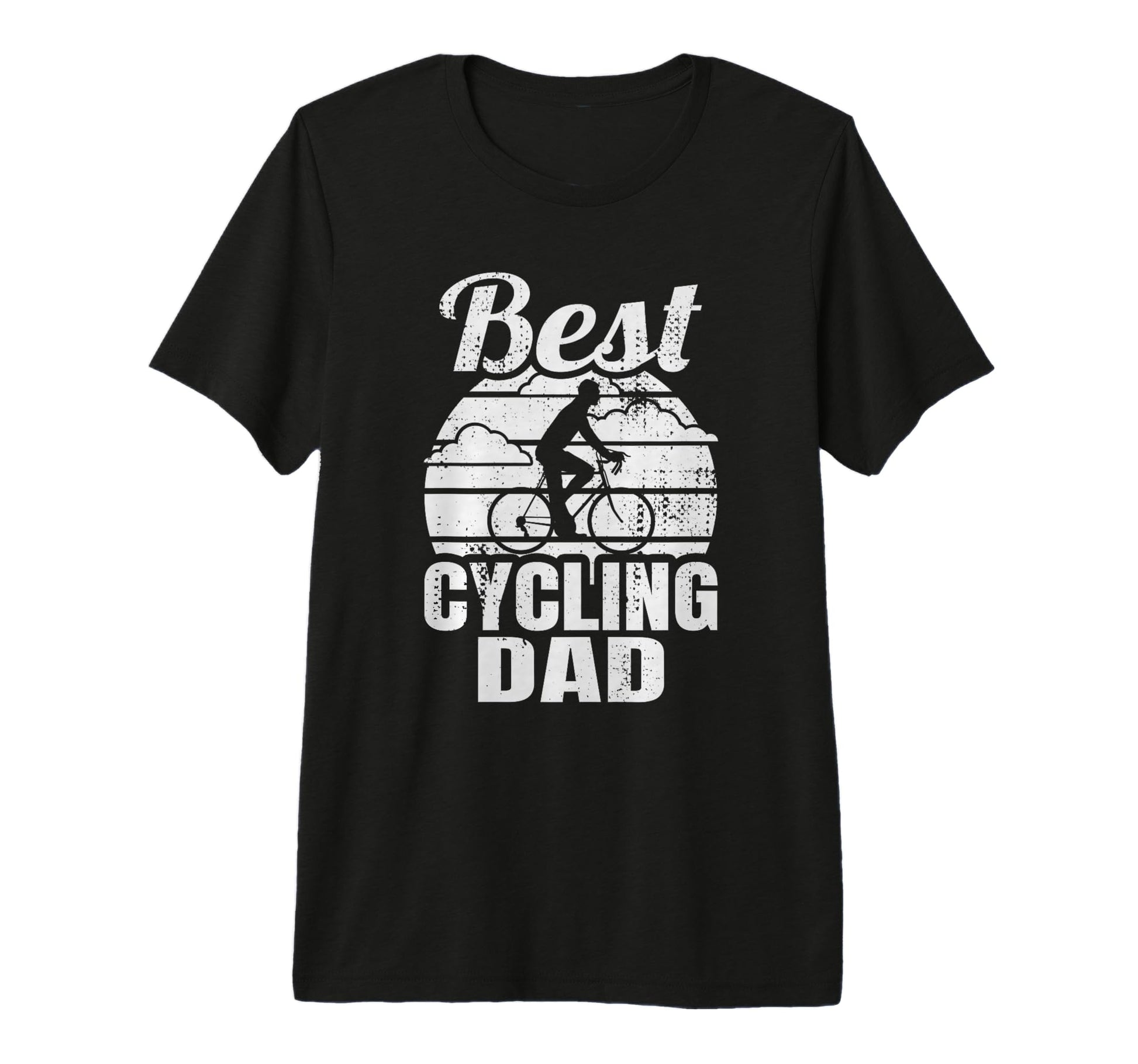 Mens Best Cycling Dad Cyclist Papa T-Shirt - Aesthetic Graphic Men Women - T-Shirt, Sweatshirt, Hoodie