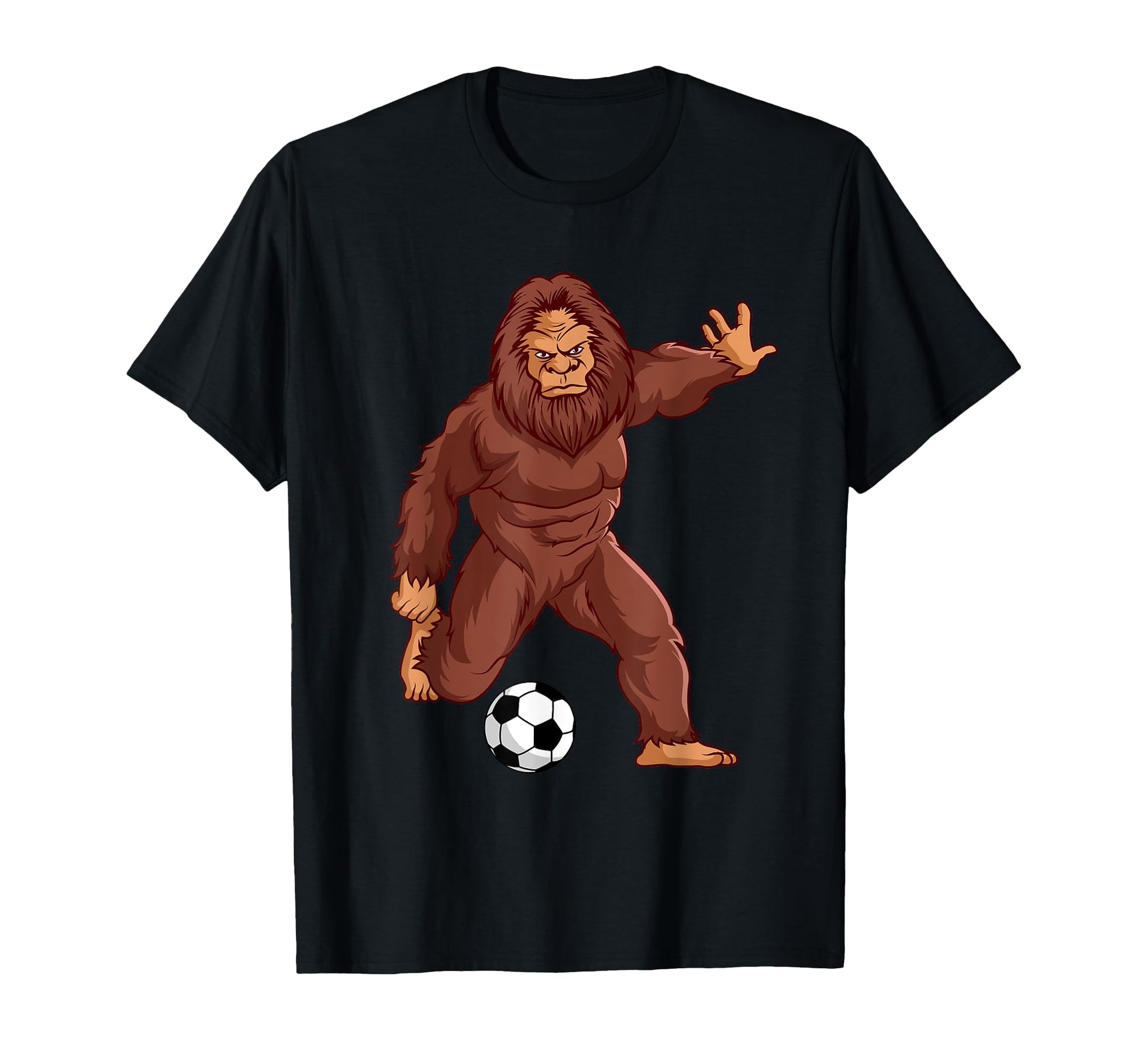 Funny Sasquatch Lover Soccer Gift T-Shirt - Graphic Print Men Women - T-Shirt, Sweatshirt, Hoodie