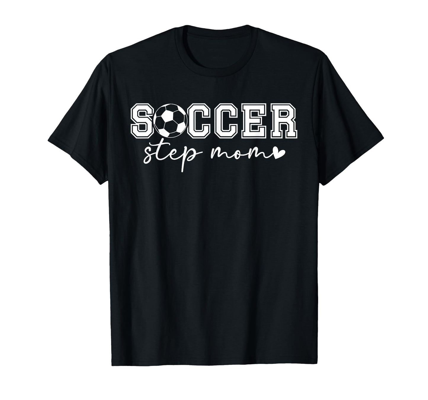 Soccer Step Mom Soccer Player T-Shirt - Custom Art Print for Adults - T-Shirt, Sweatshirt, Hoodie