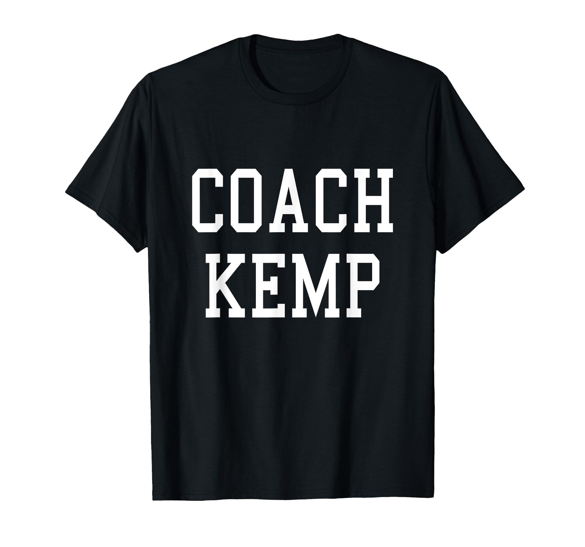 Coach Kemp Custom Football Soccer T-Shirt - Minimalist Print Unisex - T-Shirt, Sweatshirt, Hoodie