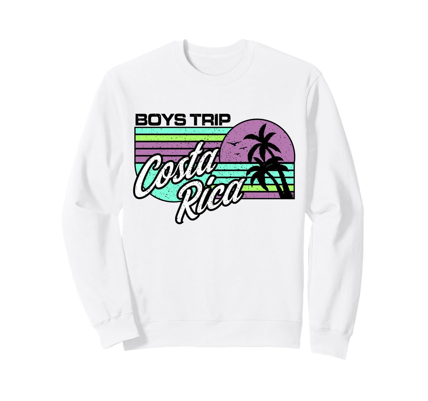 Costa Rica Guys Mens Trip Matching Sweatshirt - Graphic Print for Adults - T-Shirt, Sweatshirt, Hoodie