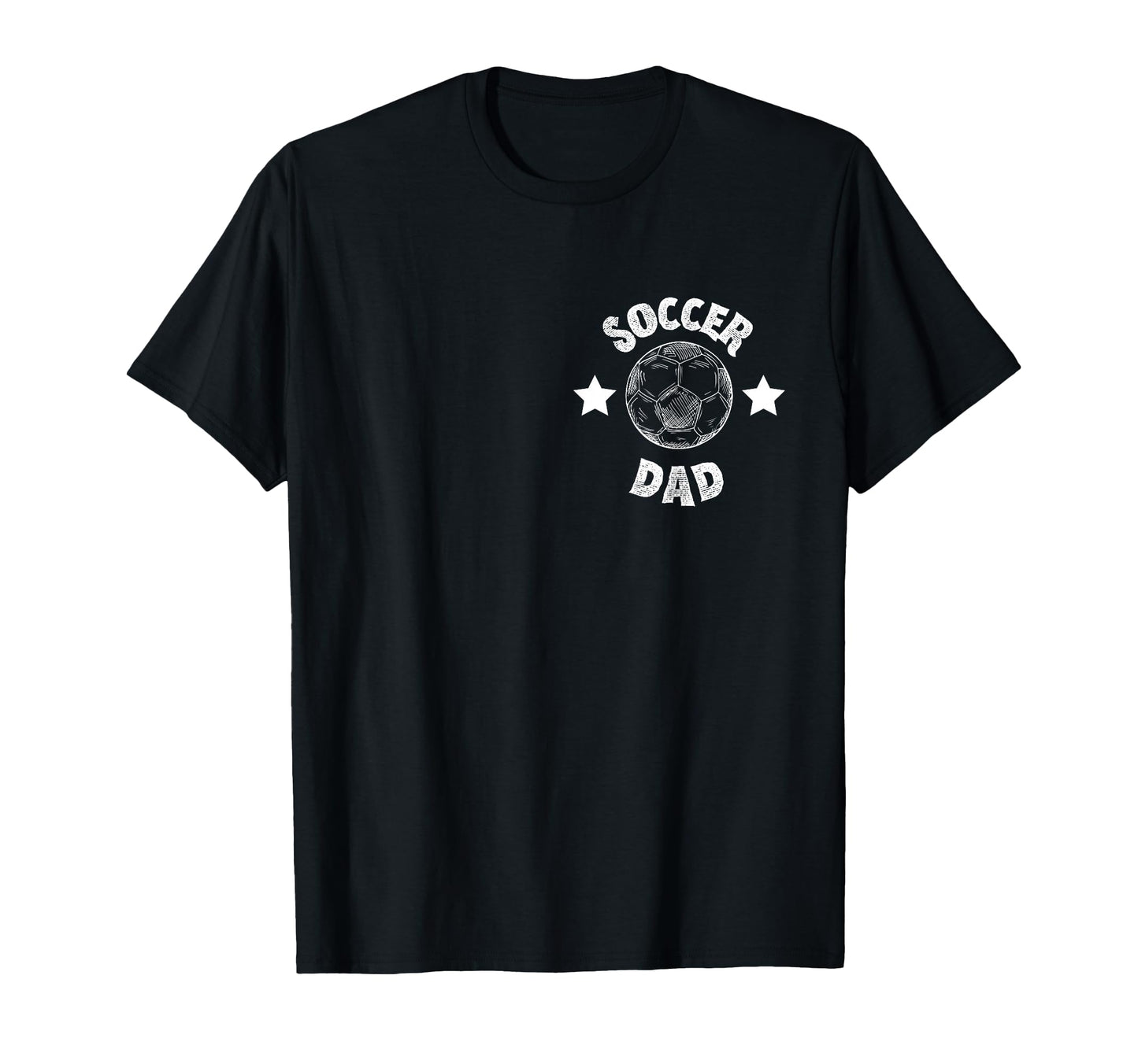 Mens Soccer Dad Family Football Team T-Shirt - Graphic Print for Adults - T-Shirt, Sweatshirt, Hoodie