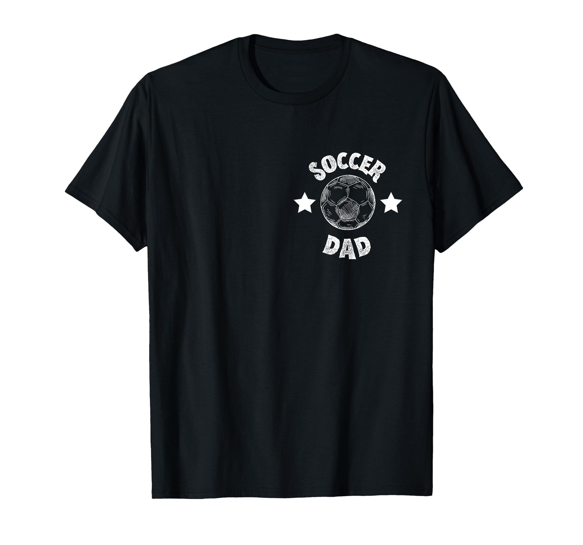 Mens Soccer Dad Family Football Team T-Shirt - Graphic Print for Adults - T-Shirt, Sweatshirt, Hoodie
