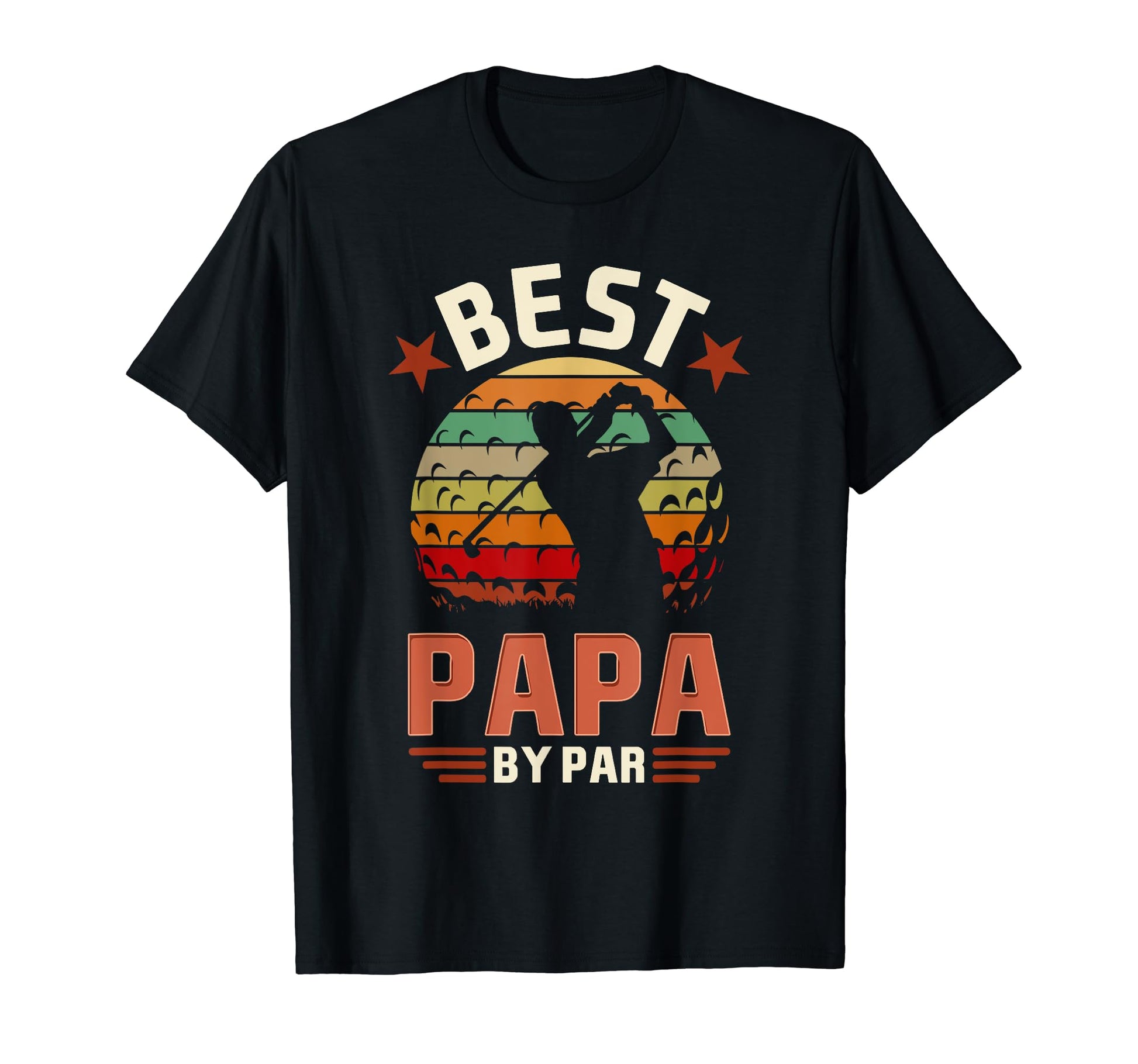 Best Papa Par Golfing Funny Golf Golfer T-Shirt - Trendy Graphic Unisex - T-Shirt, Sweatshirt, Hoodie