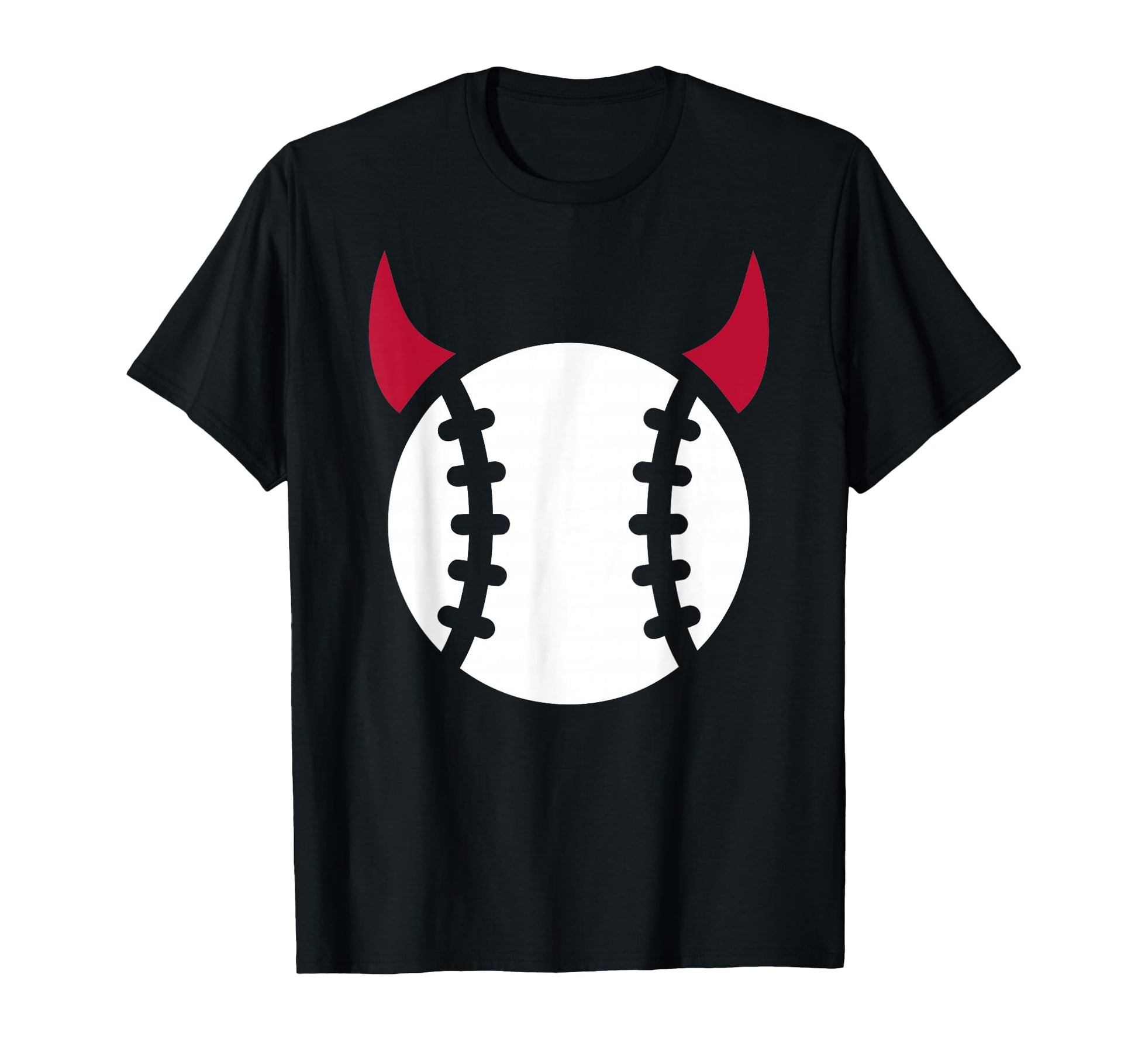 Baseball Devil T-Shirt - Novelty Apparel for Adults - T-Shirt, Sweatshirt, Hoodie