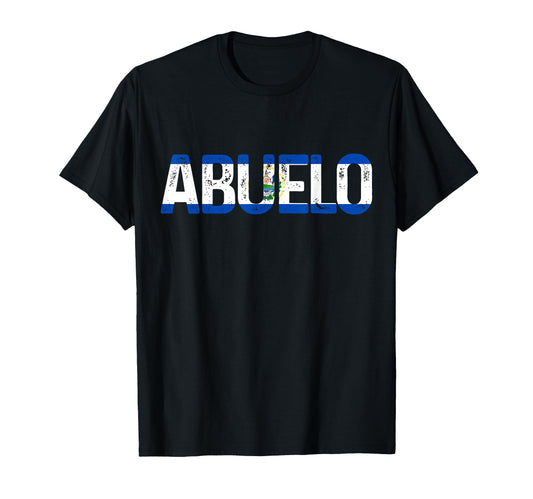 Abuelo Salvadoran Flag El Salvador T-Shirt - Fun Novelty Design Unisex - T-Shirt, Sweatshirt, Hoodie