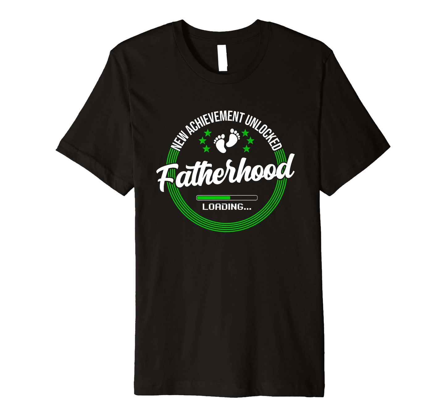 Mens Achievement Unlocked Fatherhood T-Shirt - Aesthetic Graphic Men Women - T-Shirt, Sweatshirt, Hoodie