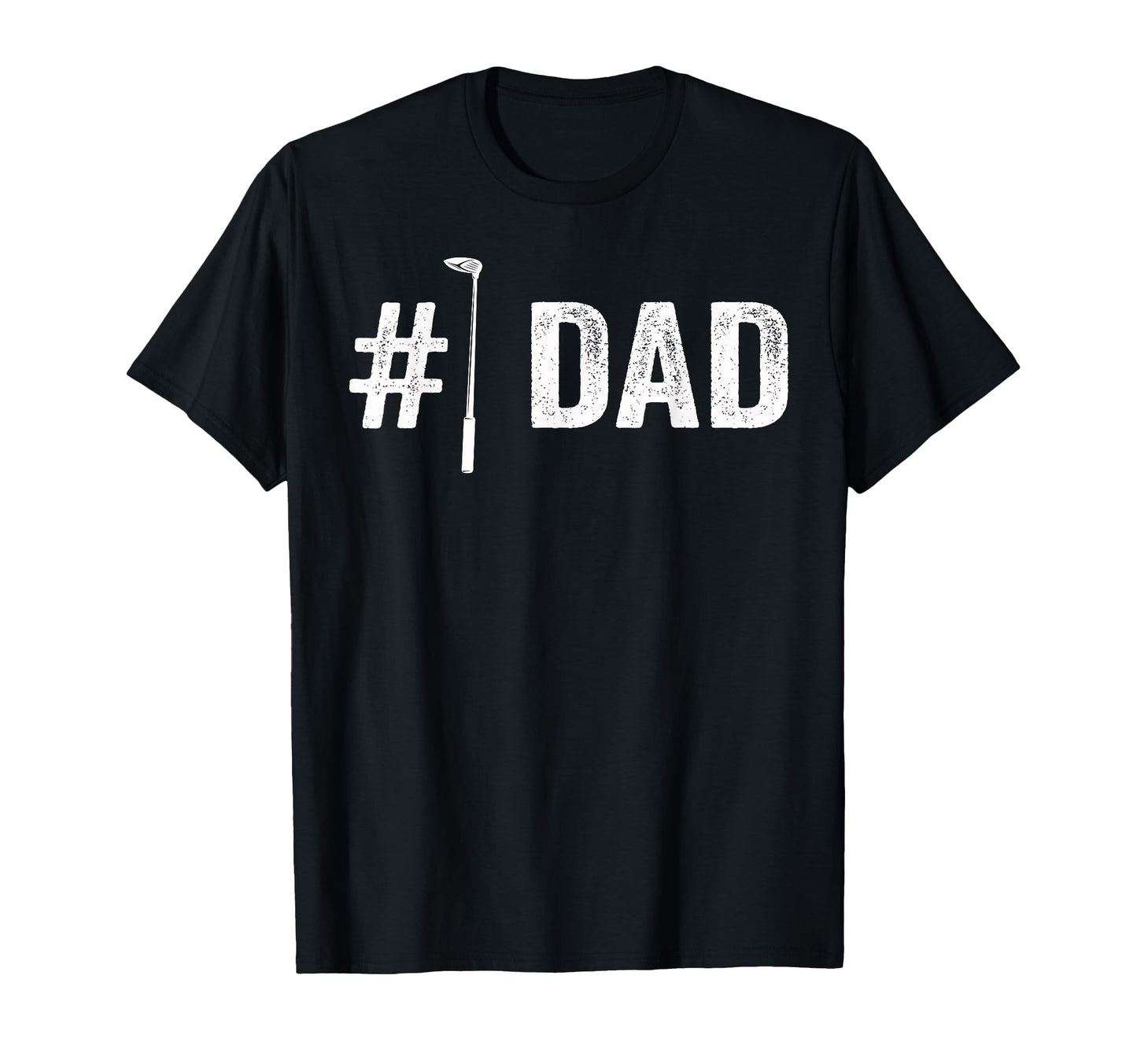 Mens Number One Golf Dad Fathers Day 1 T-Shirt - Trendy Graphic for Adults - T-Shirt, Sweatshirt, Hoodie