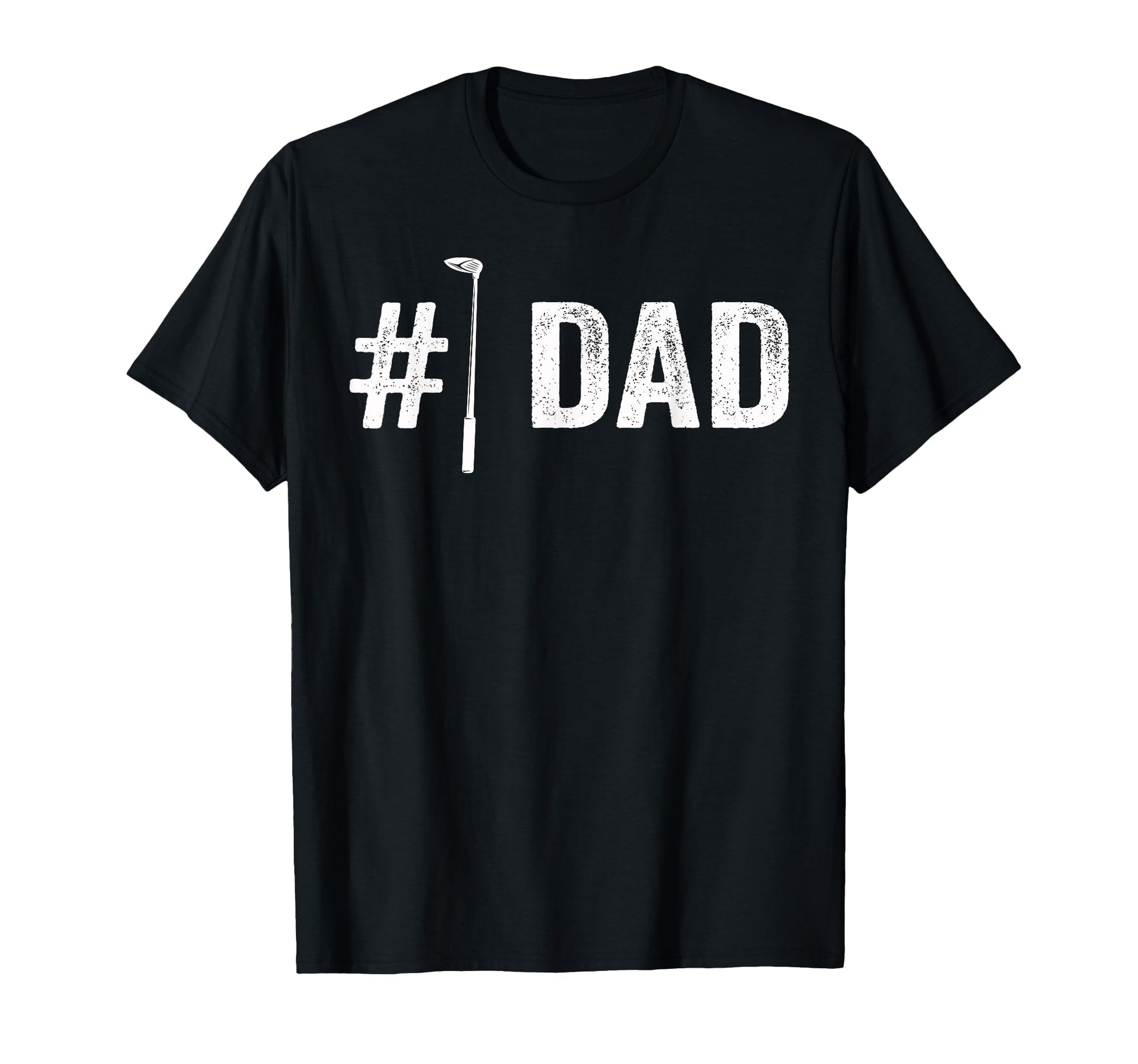 Mens Number One Golf Dad Fathers Day 1 T-Shirt - Trendy Graphic for Adults - T-Shirt, Sweatshirt, Hoodie