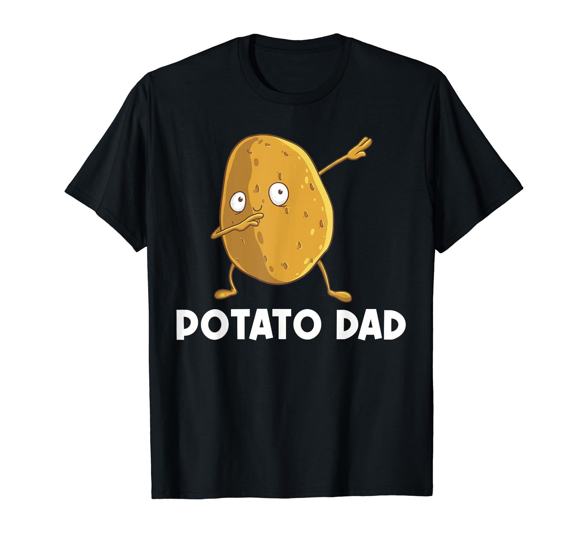 Funny Potato Gift Dad Father T-Shirt - Minimalist Print Men Women - T-Shirt, Sweatshirt, Hoodie
