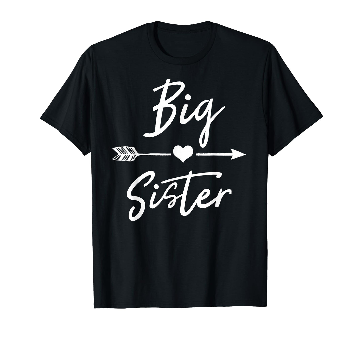 Big Sister Womens Heart Arrow Love T-Shirt - Trendy Graphic Men Women - T-Shirt, Sweatshirt, Hoodie