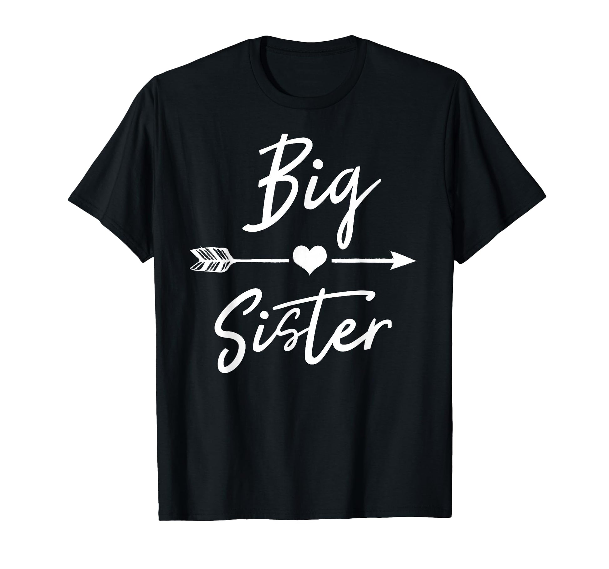 Big Sister Womens Heart Arrow Love T-Shirt - Trendy Graphic Men Women - T-Shirt, Sweatshirt, Hoodie