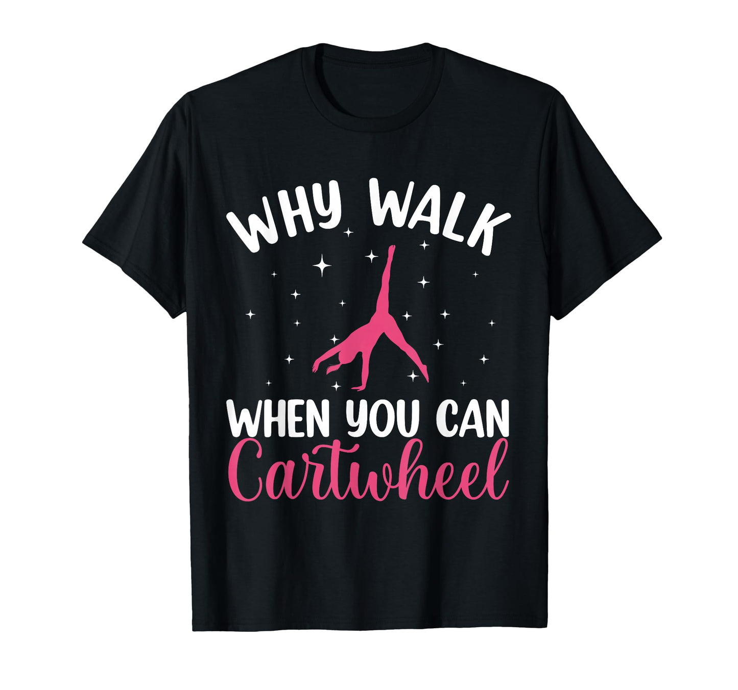 Cartwheel Art Gymnast Gymnastics T-Shirt - Aesthetic Graphic Unisex - T-Shirt, Sweatshirt, Hoodie