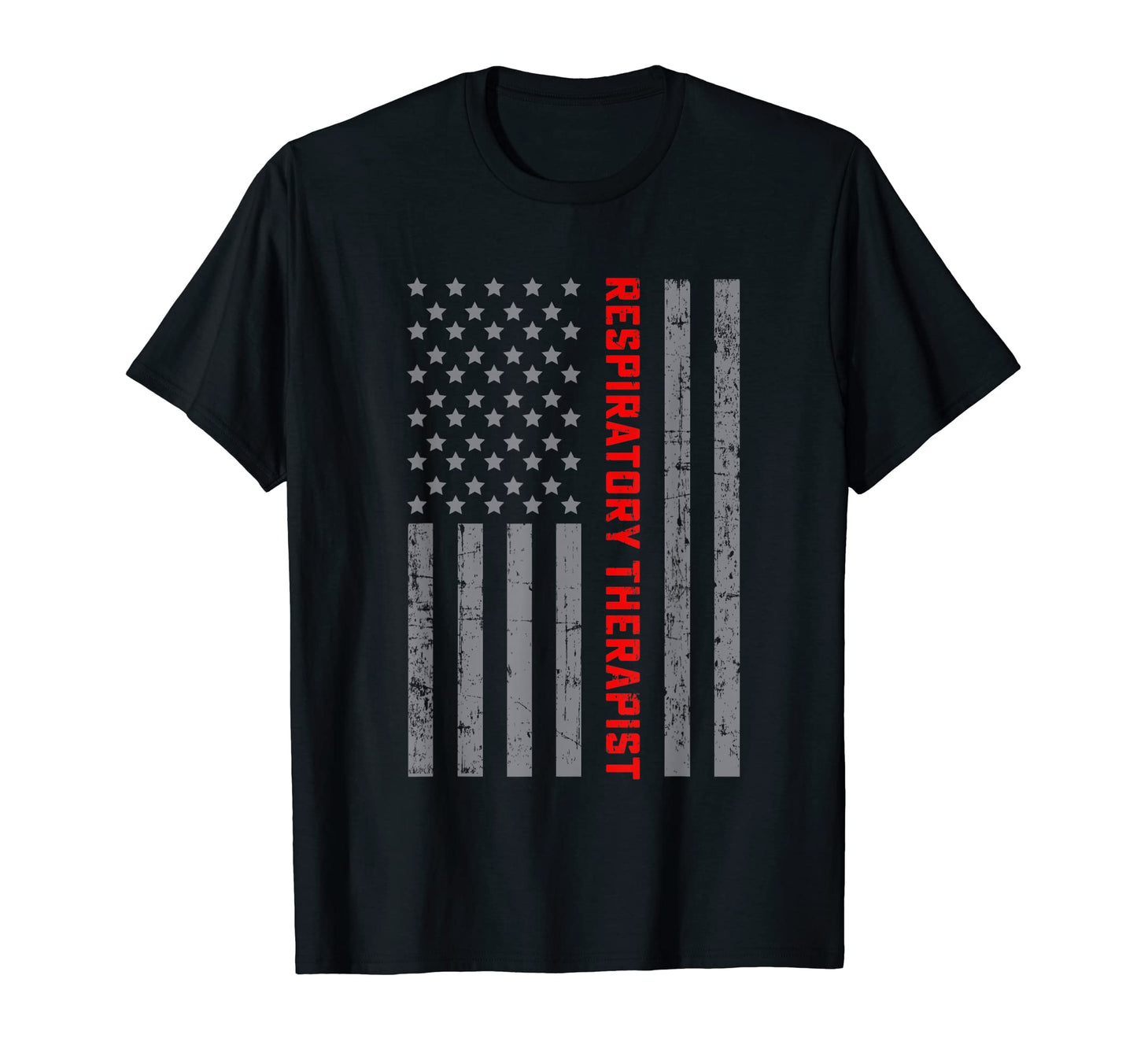 Respiratory Therapist Us Flag Dad T-Shirt - Minimalist Print Unisex - T-Shirt, Sweatshirt, Hoodie