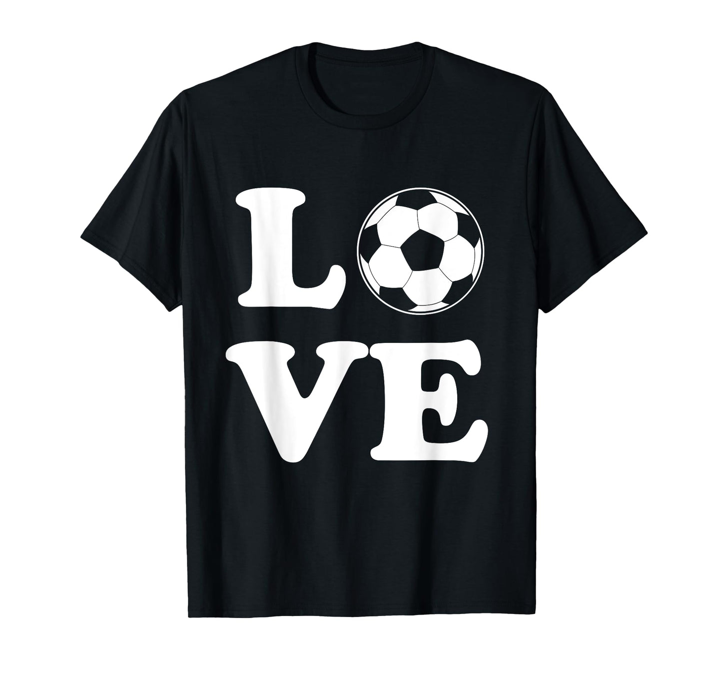 Love Soccer I Love Soccer T-Shirt - Minimalist Print Men Women - T-Shirt, Sweatshirt, Hoodie
