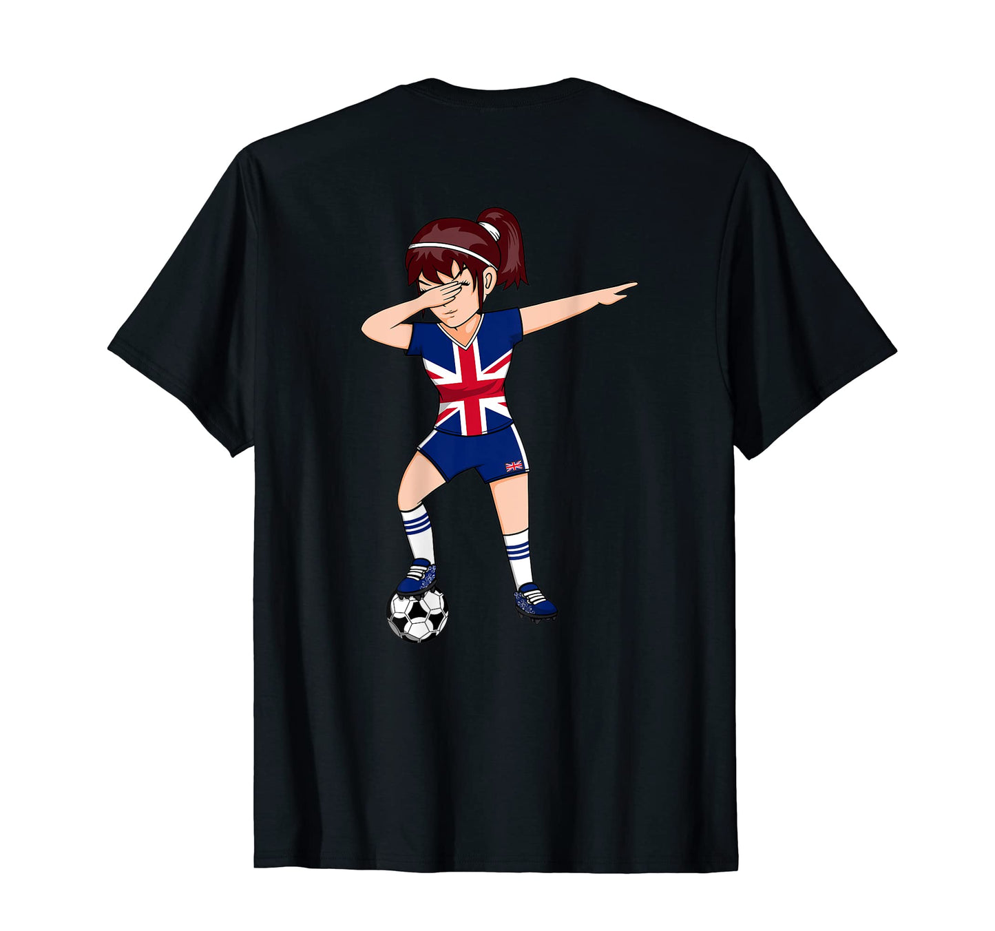 Dabbing Soccer United Kingdom T-Shirt - Casual Everyday Wear for Adults - T-Shirt, Sweatshirt, Hoodie
