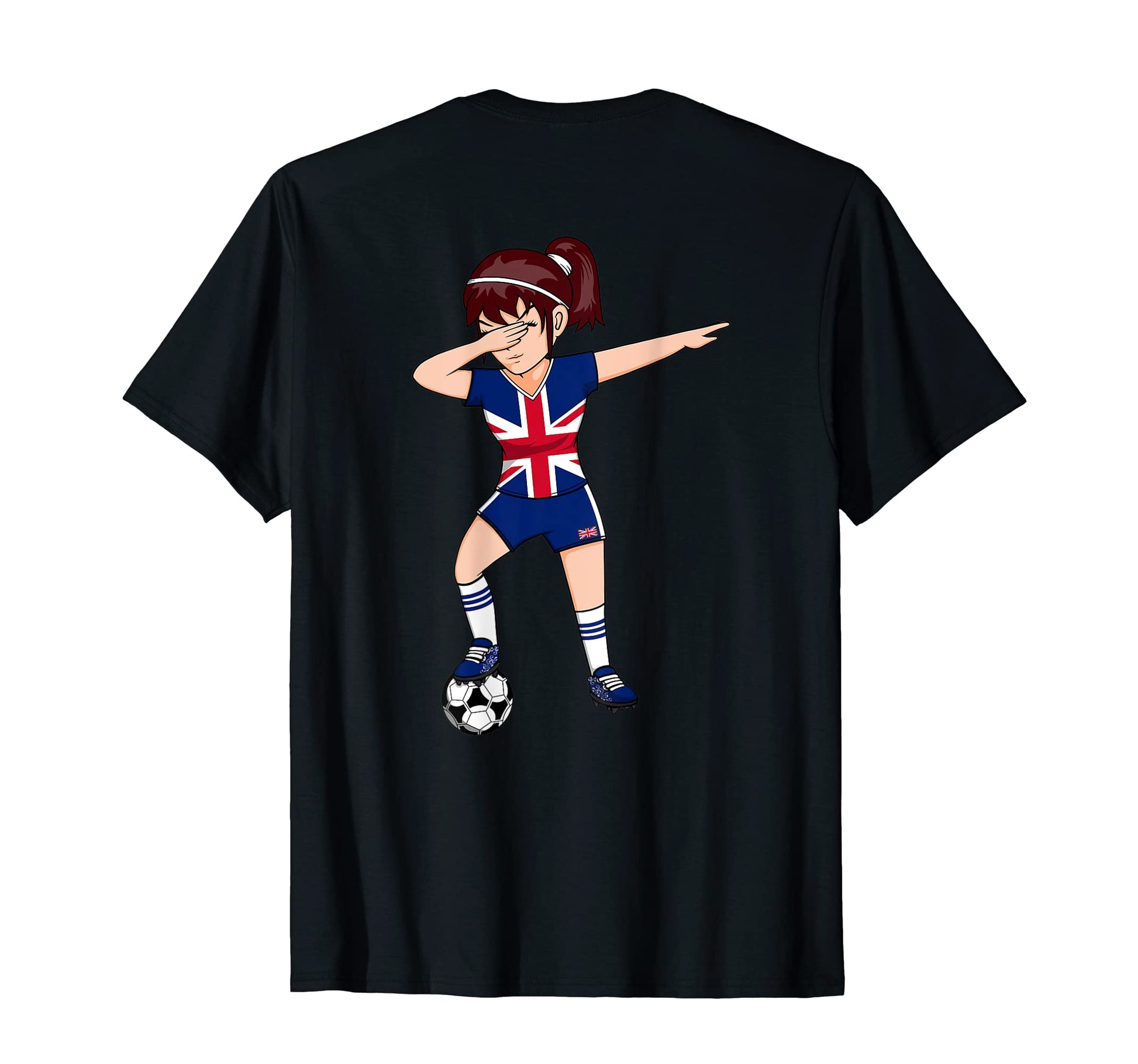Dabbing Soccer United Kingdom T-Shirt - Casual Everyday Wear for Adults - T-Shirt, Sweatshirt, Hoodie