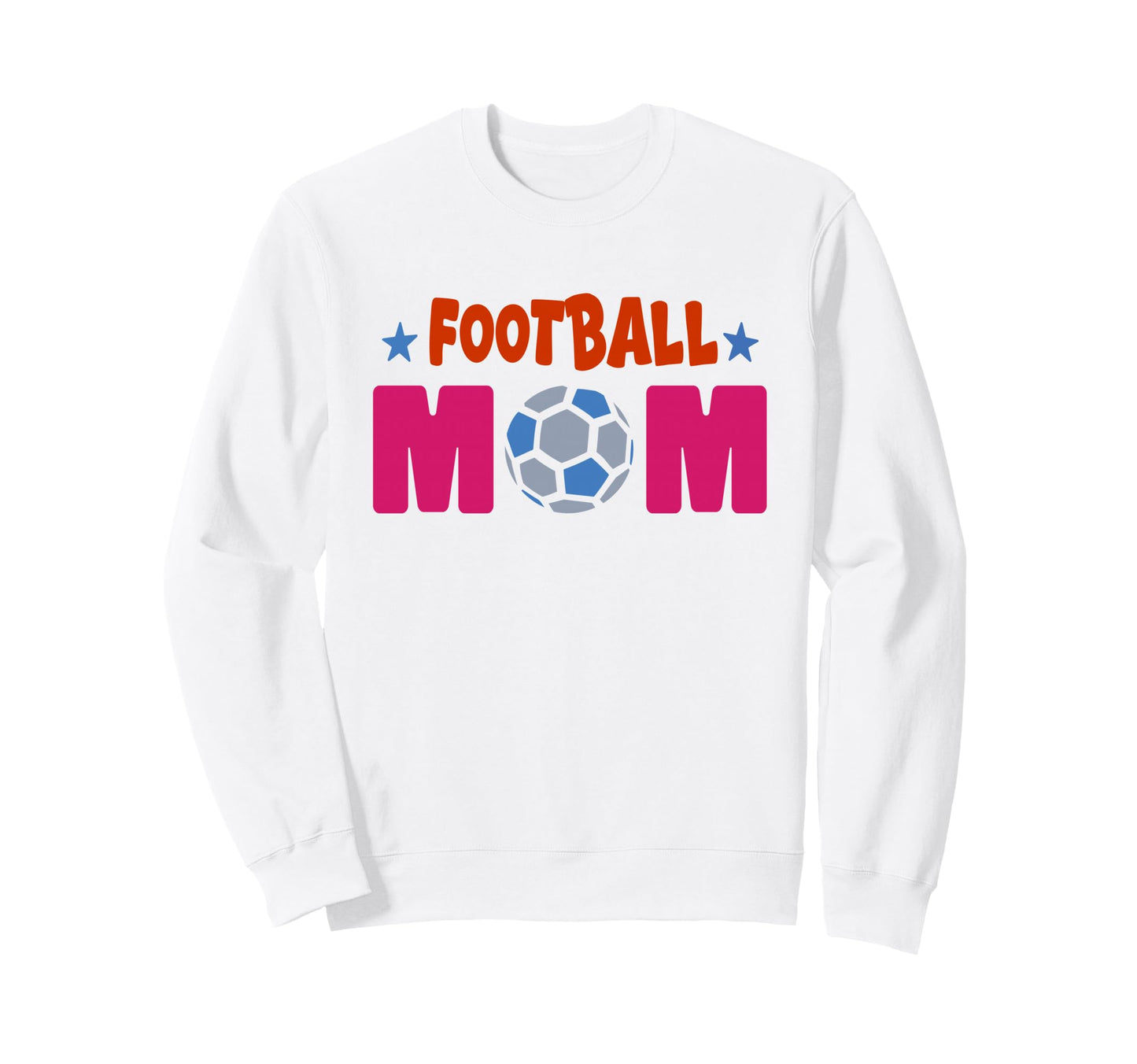 Football Mom Soccer Game Day Sweatshirt - Fun Novelty Design Men Women - T-Shirt, Sweatshirt, Hoodie