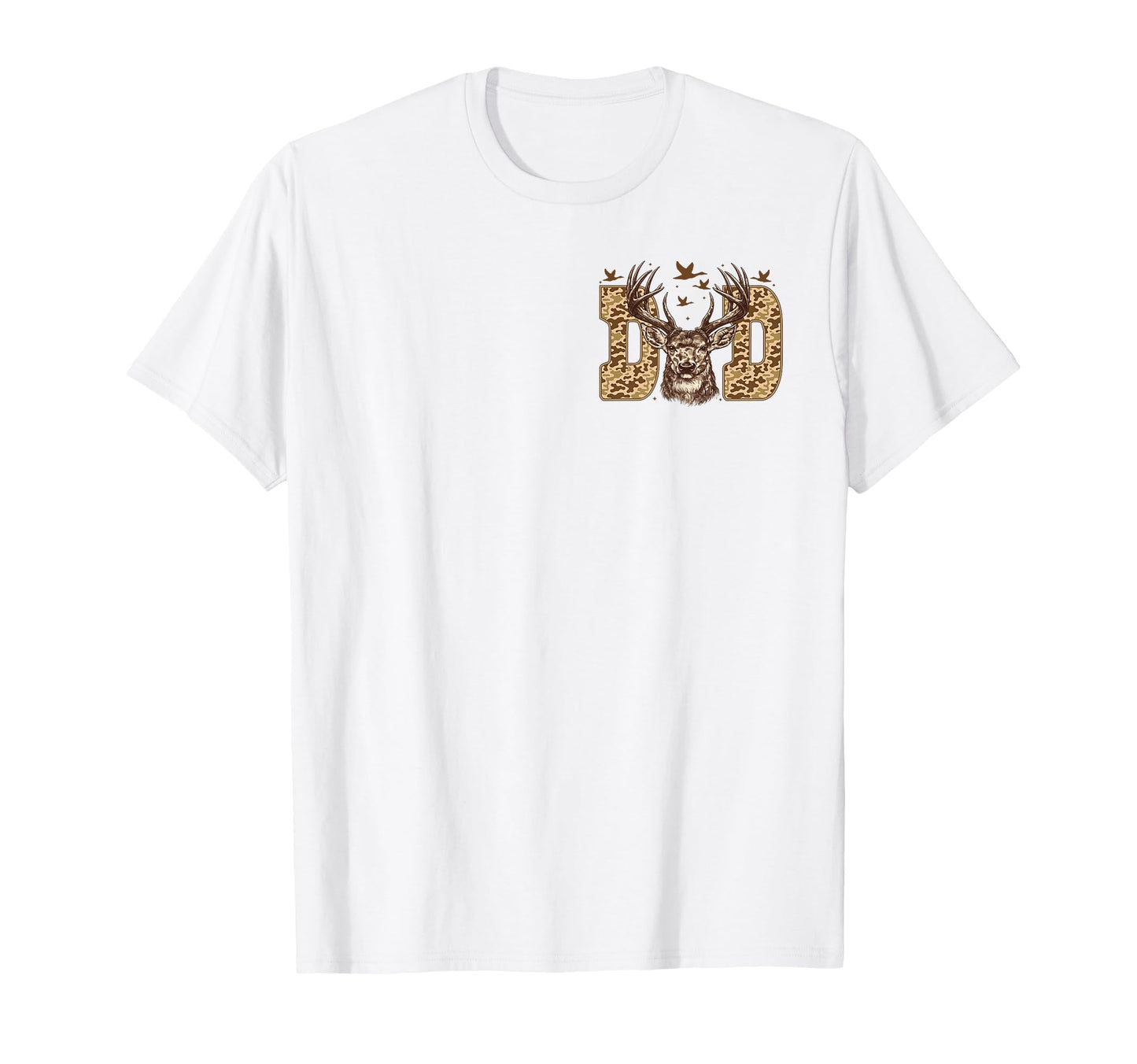 Hunting Camo Dad Pocket Camouflage T-Shirt - Custom Art Print Men Women - T-Shirt, Sweatshirt, Hoodie