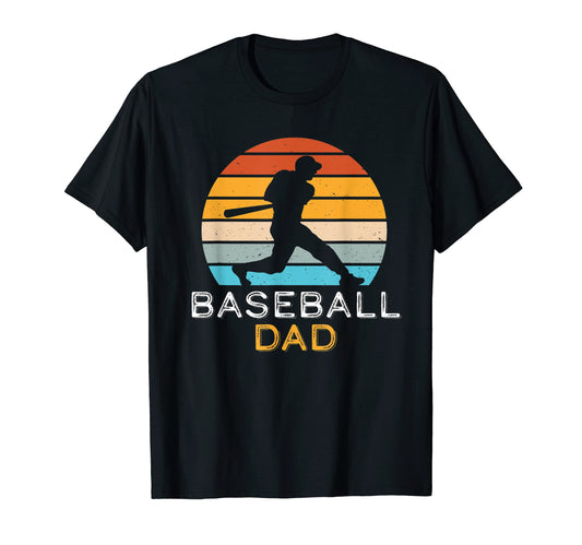 Baseball Dad Baseball Lover Inspired T-Shirt - Minimalist Print Unisex - T-Shirt, Sweatshirt, Hoodie