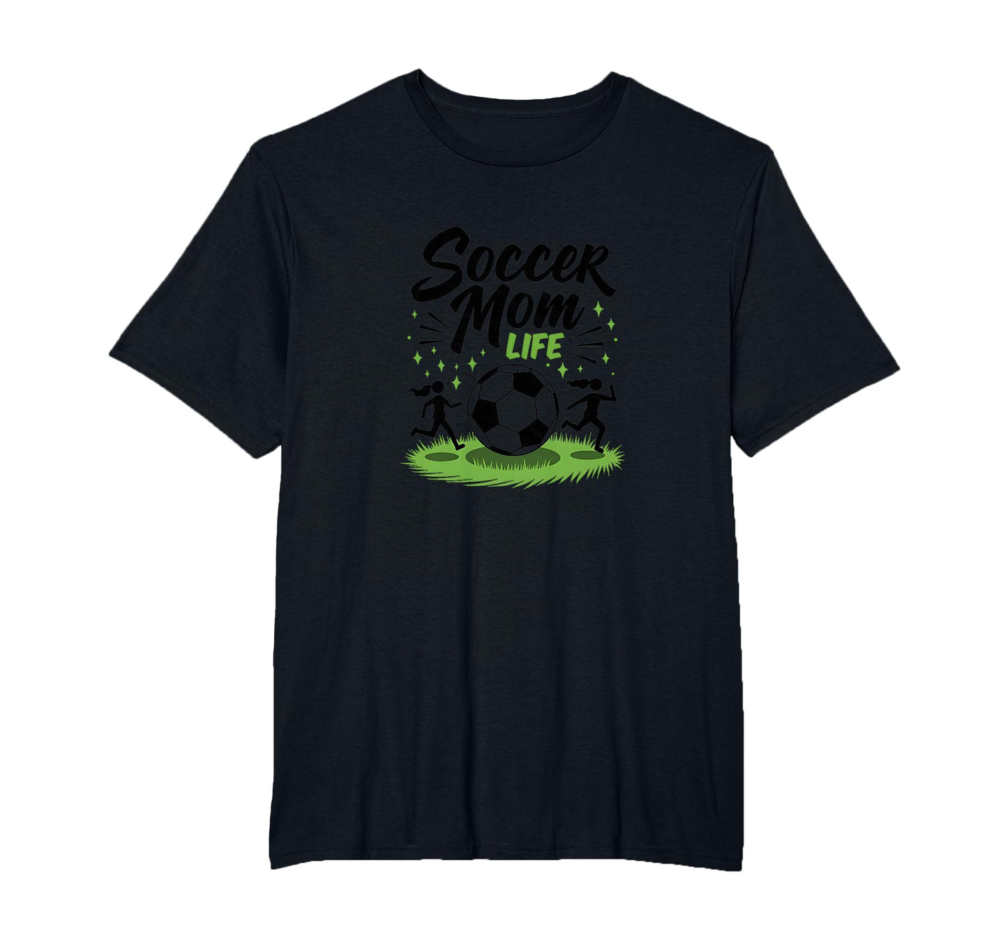 Soccer Mom Life Proud Parent Team Sweatshirt - Graphic Print Men Women - T-Shirt, Sweatshirt, Hoodie