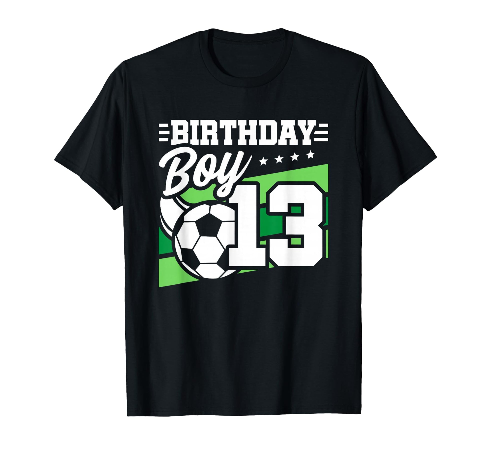 Soccer Birthday Party 13 Year Old 13Th T-Shirt - Minimalist Print Unisex - T-Shirt, Sweatshirt, Hoodie