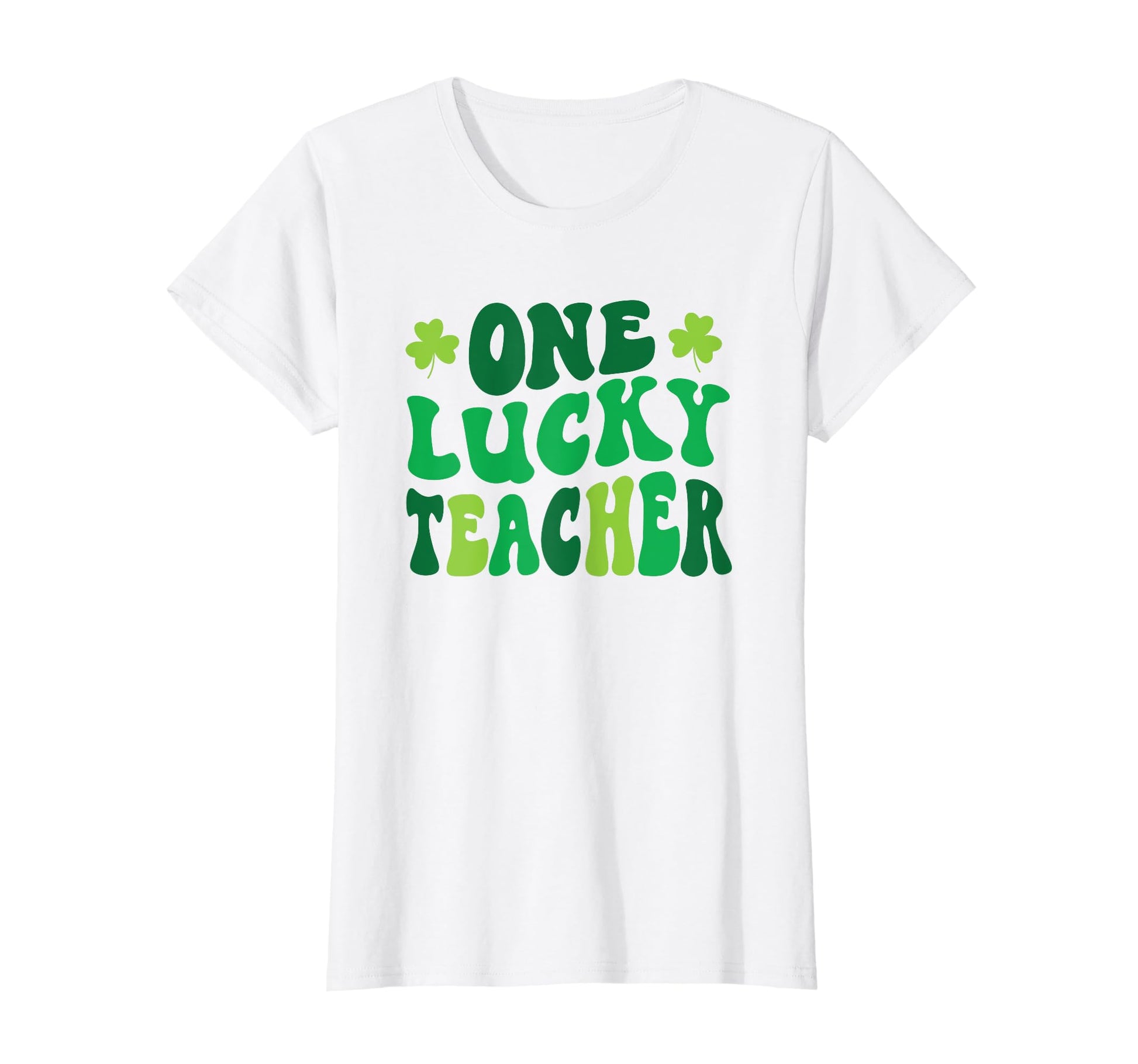 One Lucky Teacher St Patricks Day T-Shirt - Aesthetic Graphic Men Women - T-Shirt, Sweatshirt, Hoodie