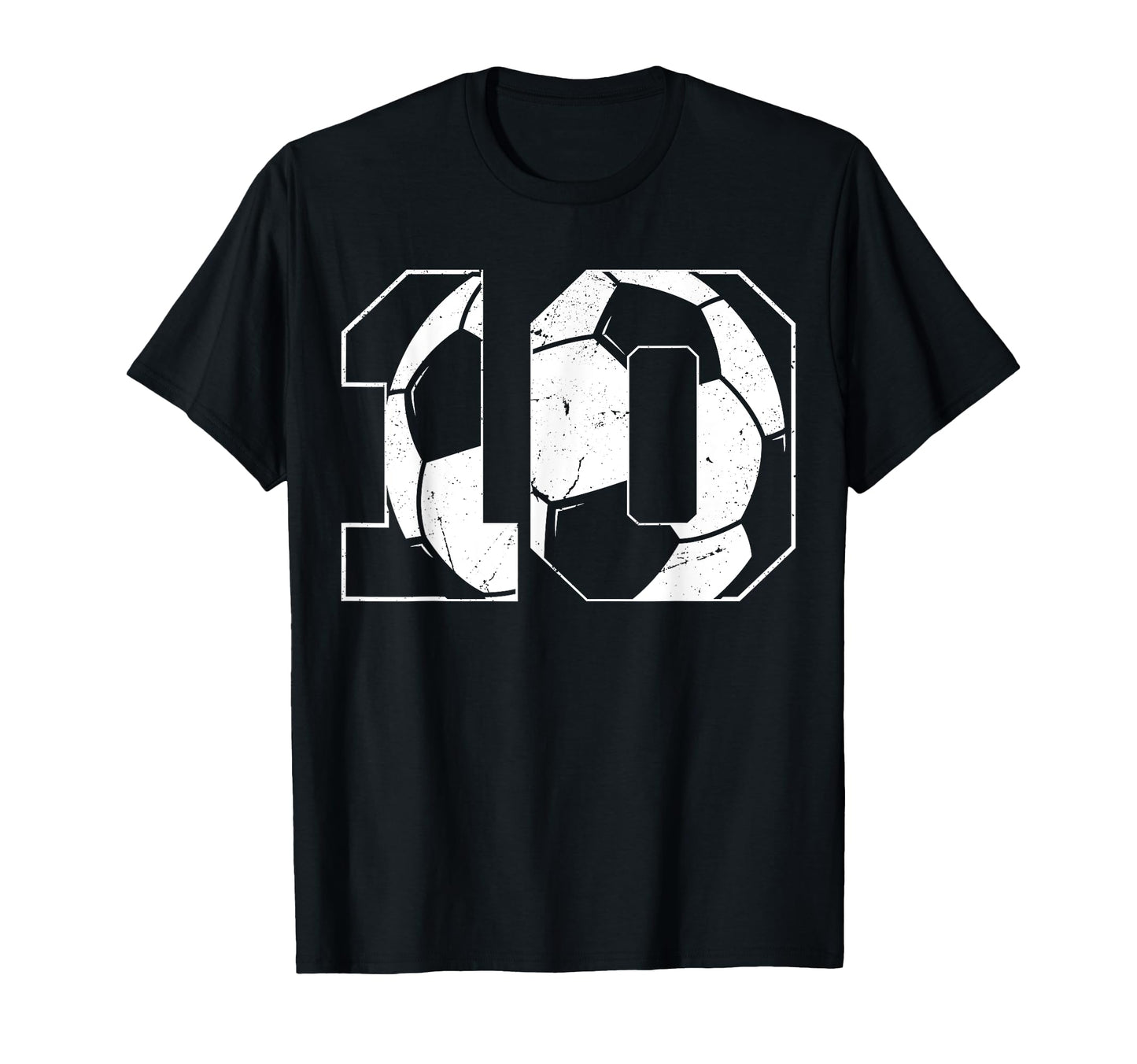 10Th Birthday Soccer Player T-Shirt - Fun Novelty Design for Adults - T-Shirt, Sweatshirt, Hoodie