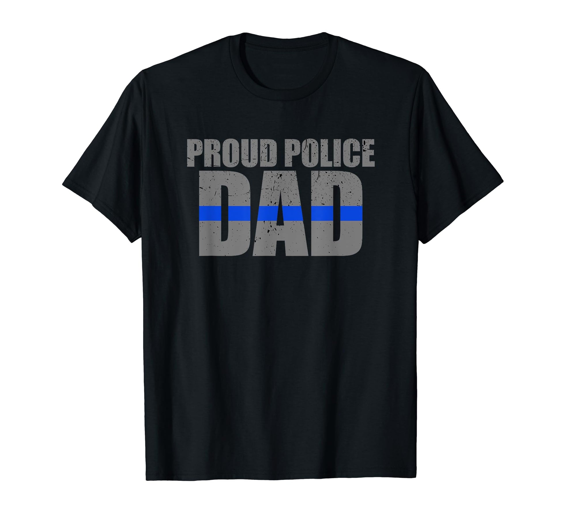 Mens Proud Police Dad Police Officer T-Shirt - Trendy Graphic for Adults - T-Shirt, Sweatshirt, Hoodie