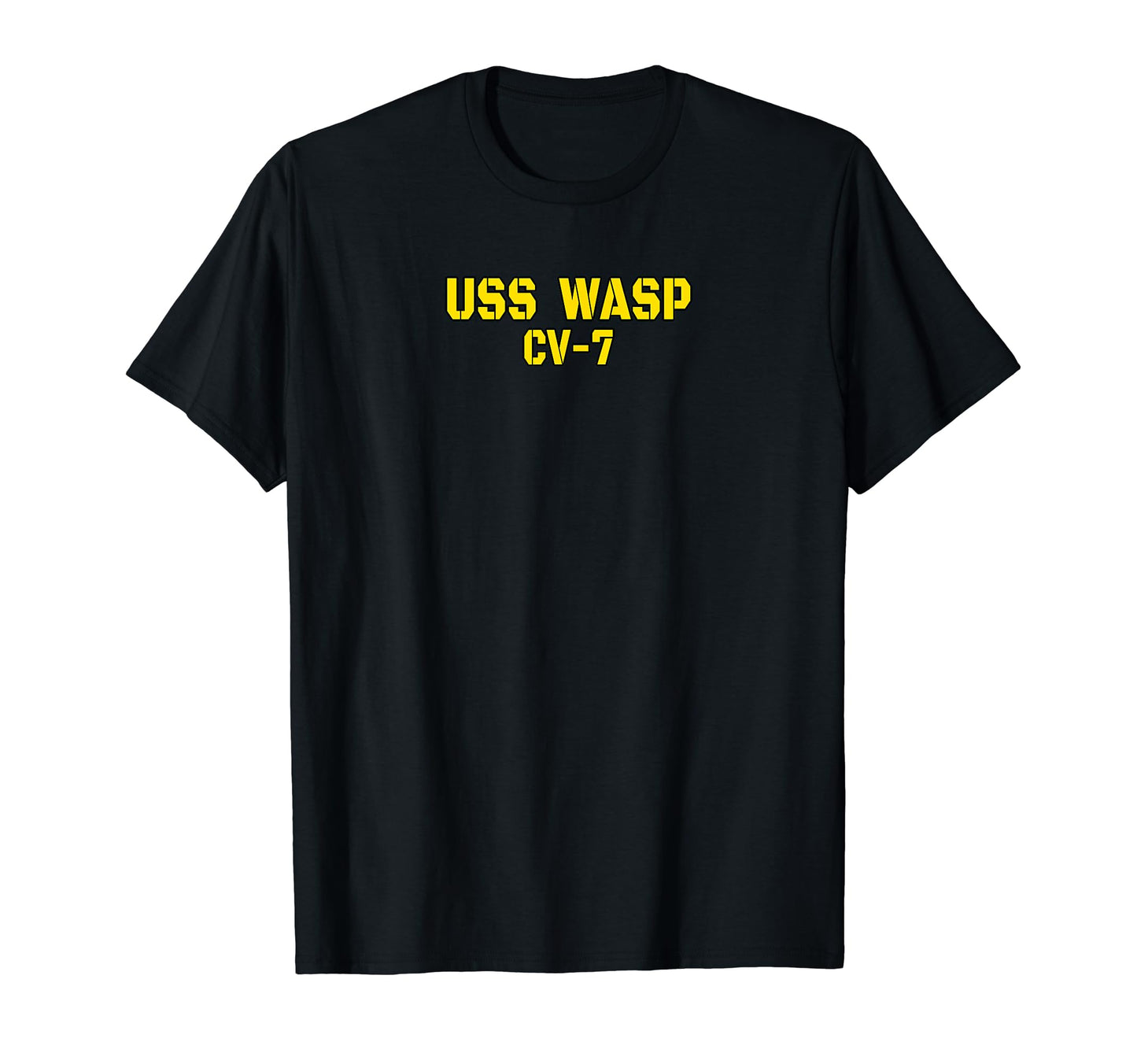 Aircraft Carrier Wasp Cv 7 Warship T-Shirt - Trendy Graphic Men Women - T-Shirt, Sweatshirt, Hoodie