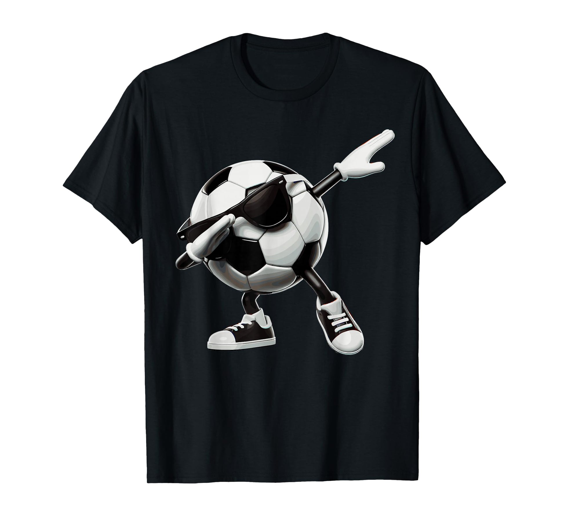 Funny Dabbing Dab Soccer Player Ball T-Shirt - Unique Graphic Men Women - T-Shirt, Sweatshirt, Hoodie