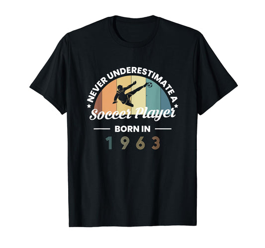 60Th Birthday 1963 Never Understimate T-Shirt - Custom Art Print Unisex - T-Shirt, Sweatshirt, Hoodie