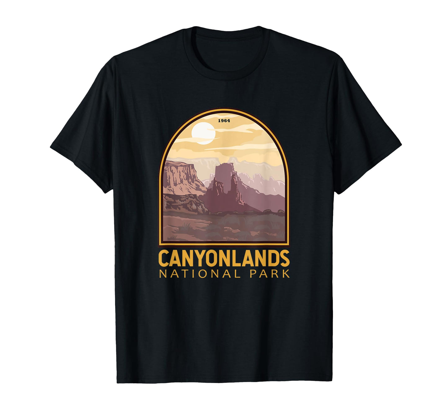Canyonlands National Park Emblem T-Shirt - Streetwear Style for Adults - T-Shirt, Sweatshirt, Hoodie