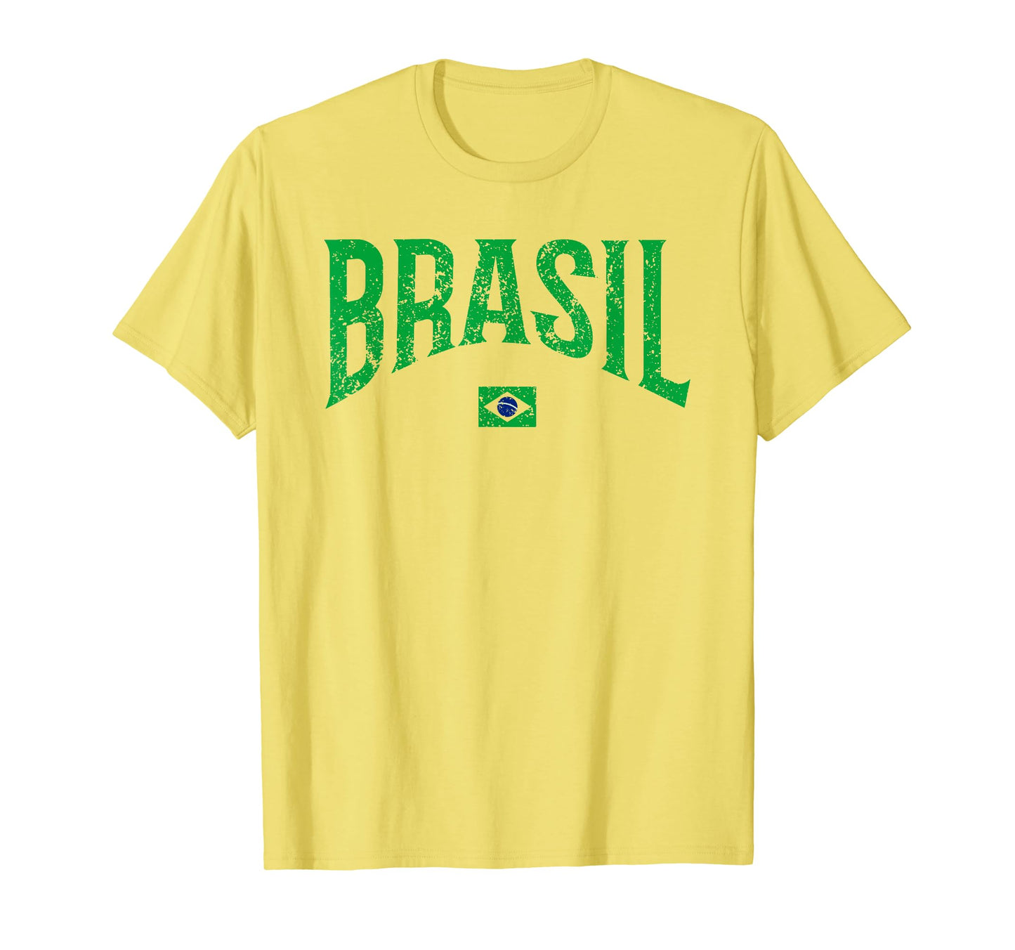 Brasil Brazil Brazilian Flag T-Shirt - Fun Novelty Design for Adults - T-Shirt, Sweatshirt, Hoodie