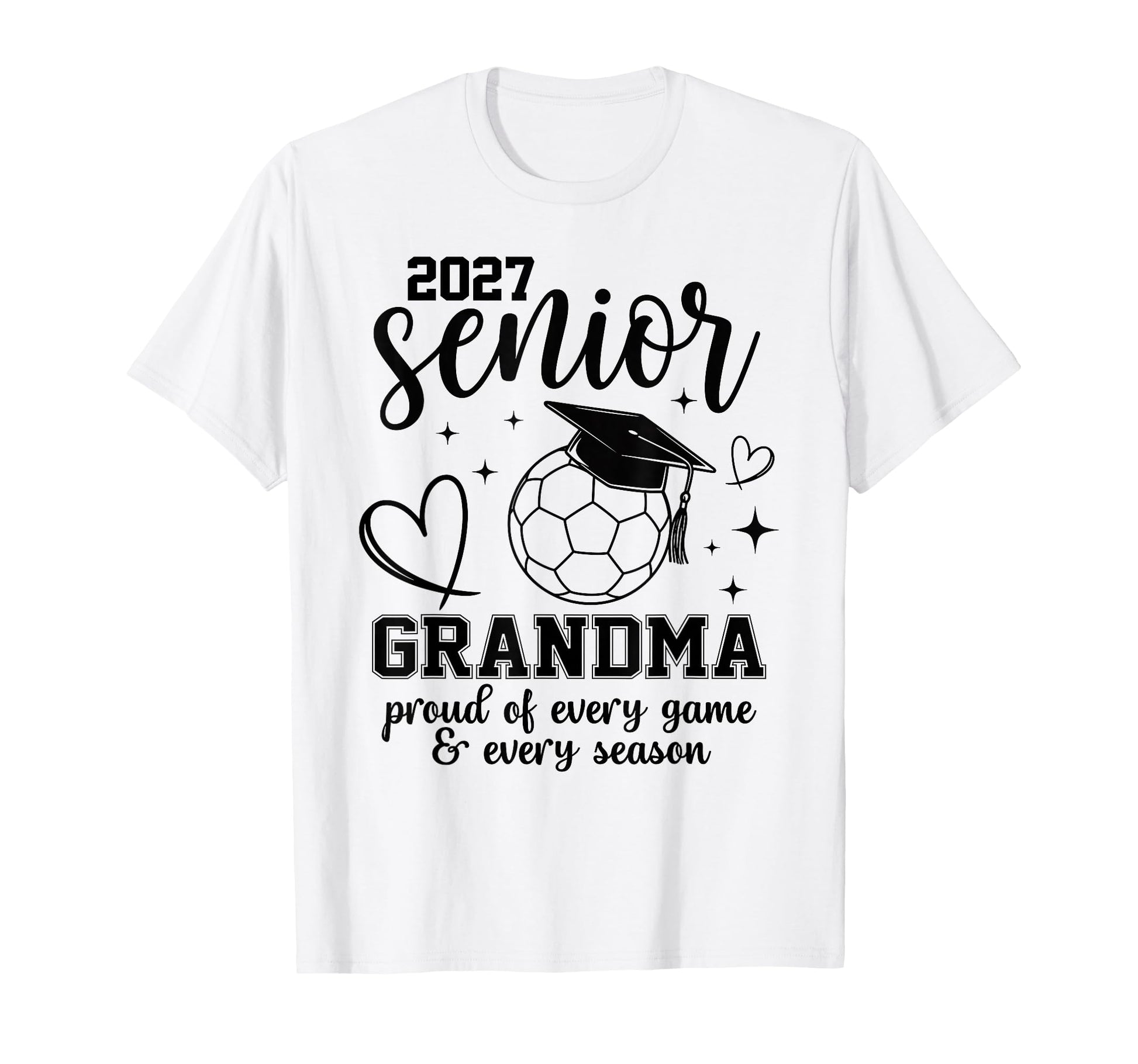 2027 Senior Soccer Grandma Proud Family T-Shirt - Trendy Graphic Men Women - T-Shirt, Sweatshirt, Hoodie