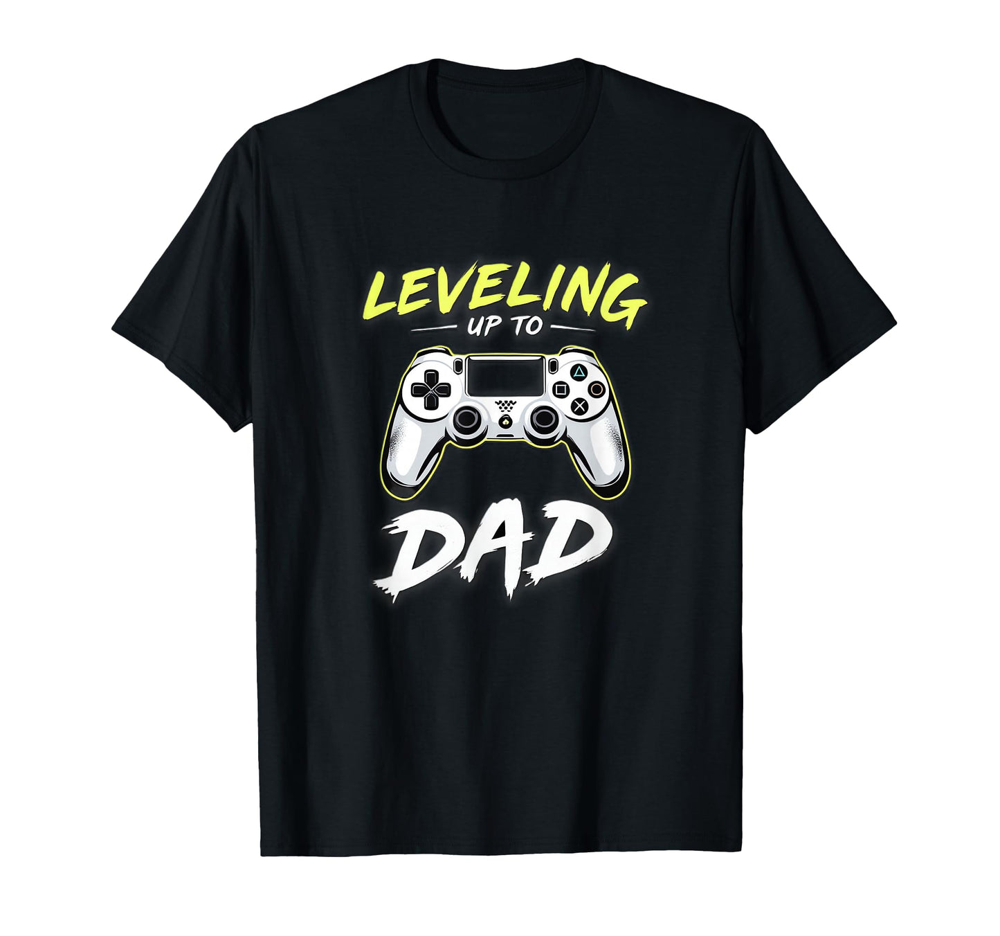 Leveling Up To Dad Awesome Gamer T-Shirt - Fun Novelty Design for Adults - T-Shirt, Sweatshirt, Hoodie
