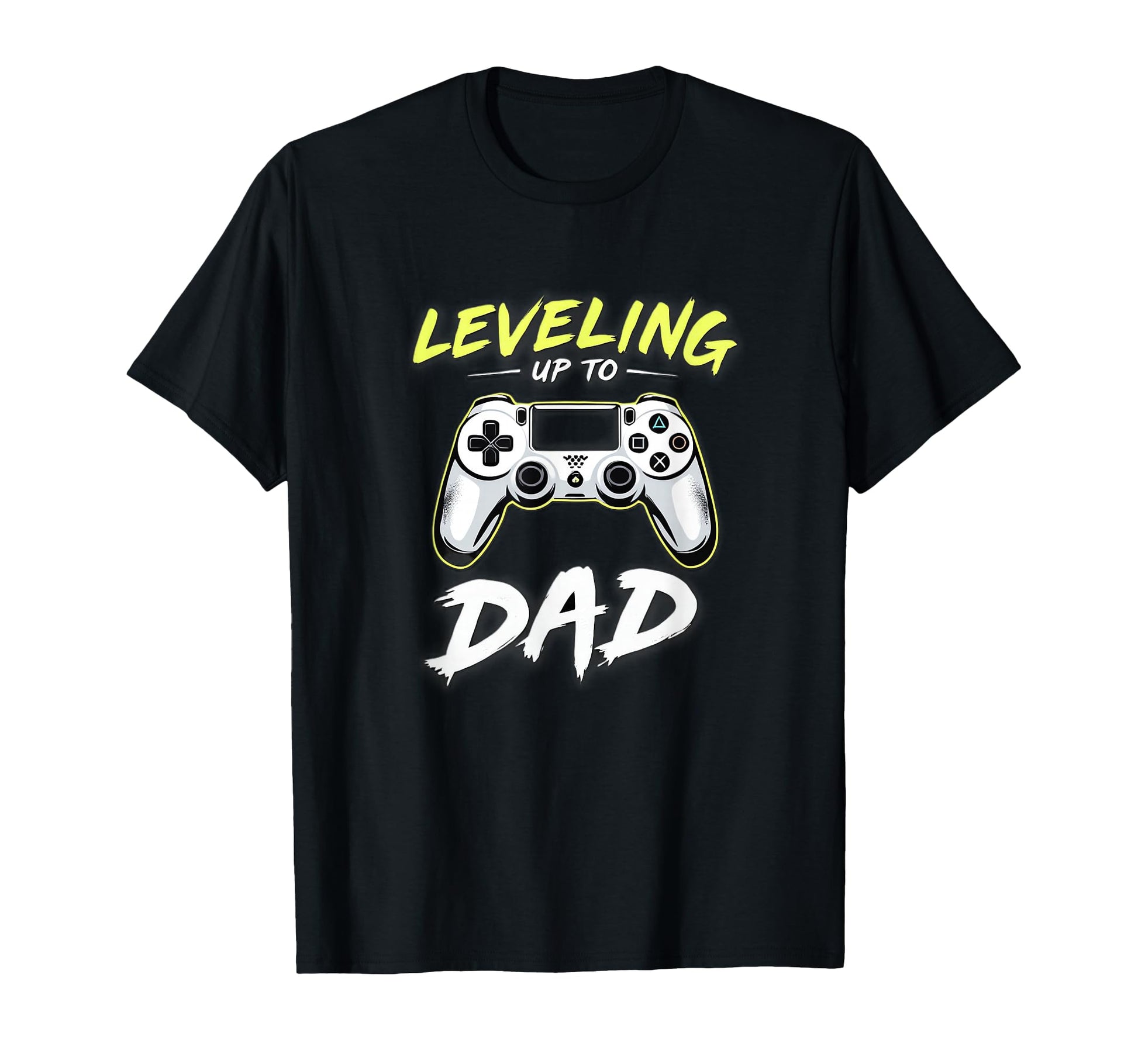 Leveling Up To Dad Awesome Gamer T-Shirt - Fun Novelty Design for Adults - T-Shirt, Sweatshirt, Hoodie