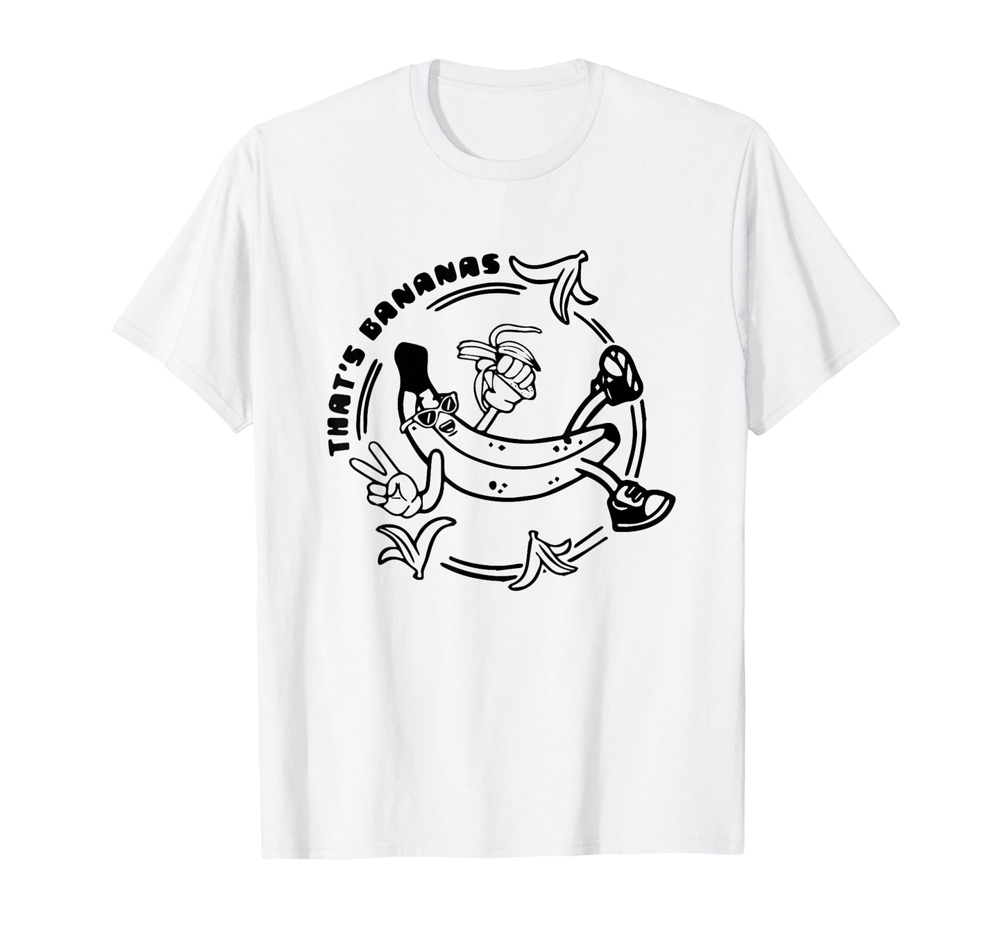 Thats Bananas Funny Banana Weird T-Shirt - Aesthetic Graphic Unisex - T-Shirt, Sweatshirt, Hoodie