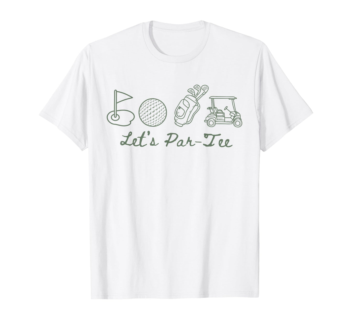 Lets Par Par Golf Par Golf Day Teens T-Shirt - Aesthetic Graphic for Adults - T-Shirt, Sweatshirt, Hoodie