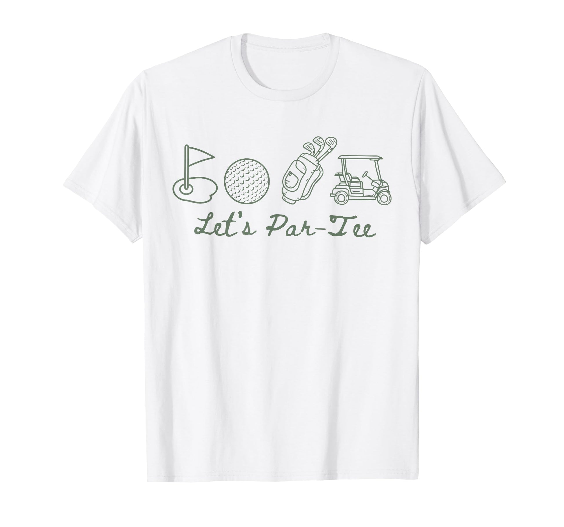 Lets Par Par Golf Par Golf Day Teens T-Shirt - Aesthetic Graphic for Adults - T-Shirt, Sweatshirt, Hoodie