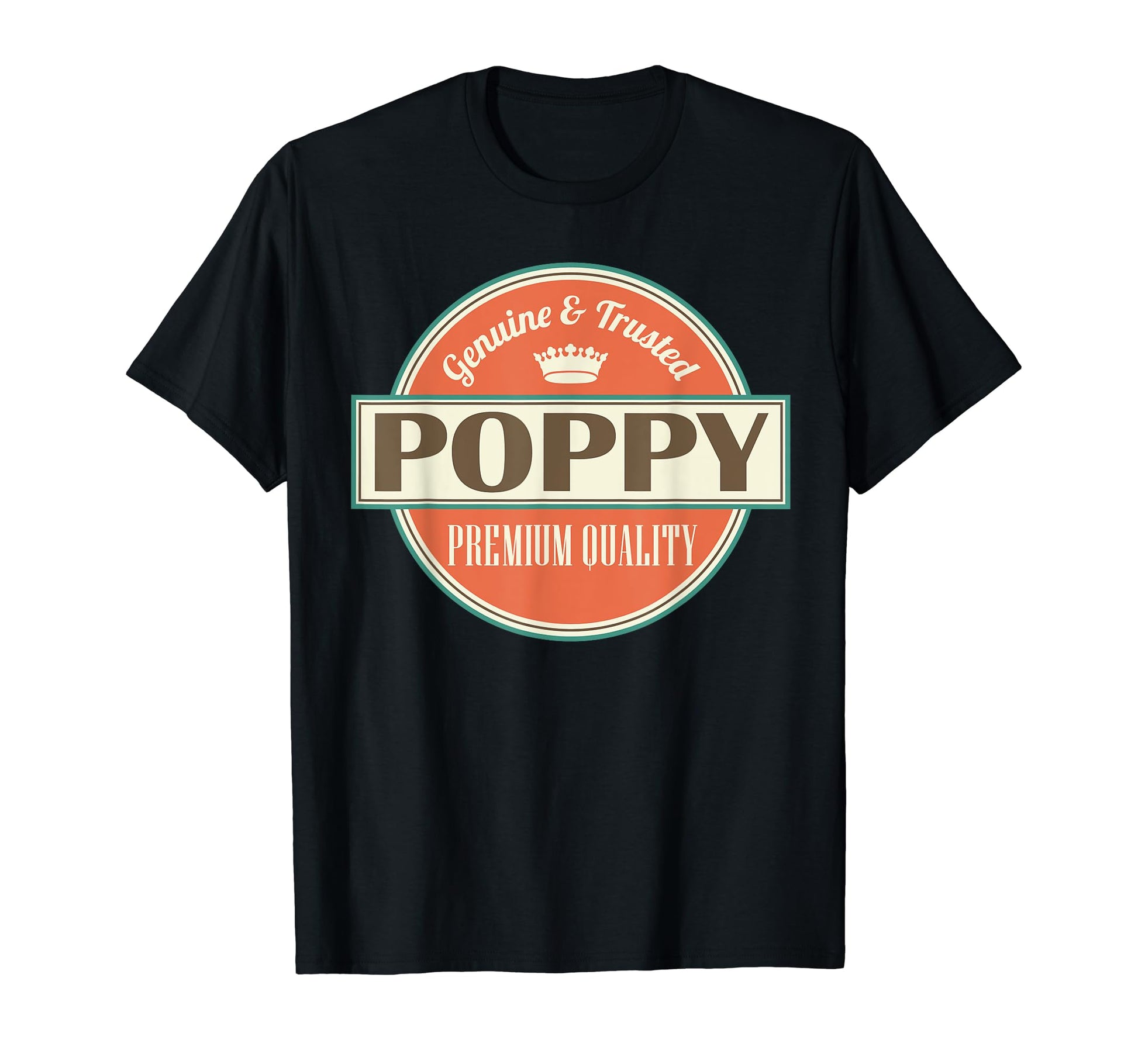 Poppy Grandpa Fathers Day Gift T-Shirt - Graphic Print Unisex - T-Shirt, Sweatshirt, Hoodie
