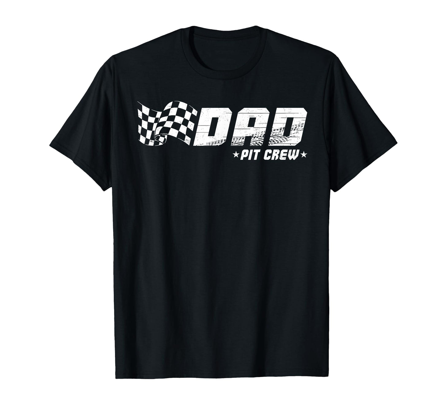 Dad Pit Crew Race Car Birthday T-Shirt - Custom Art Print for Adults - T-Shirt, Sweatshirt, Hoodie