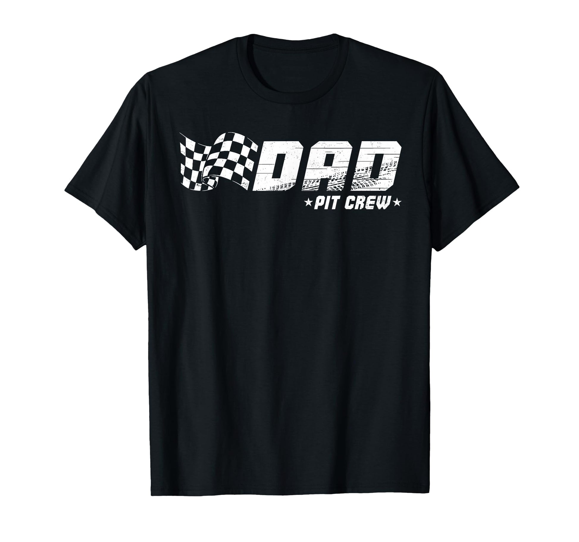 Dad Pit Crew Race Car Birthday T-Shirt - Custom Art Print for Adults - T-Shirt, Sweatshirt, Hoodie